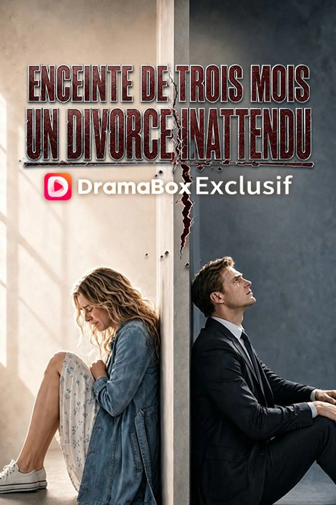 Affiche de Enceinte de Trois Mois, un Divorce Inattendu