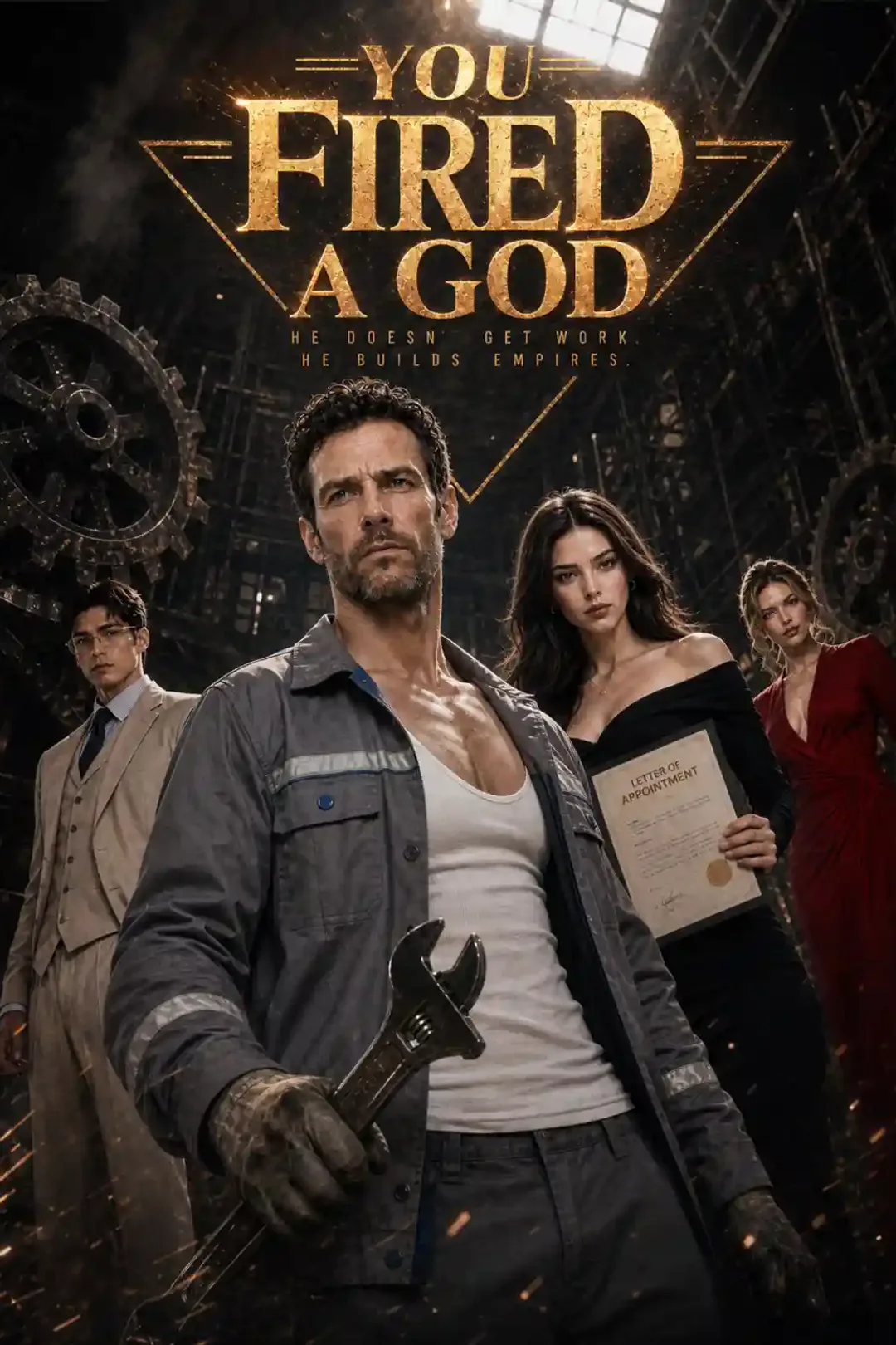 You Fired a God poster
