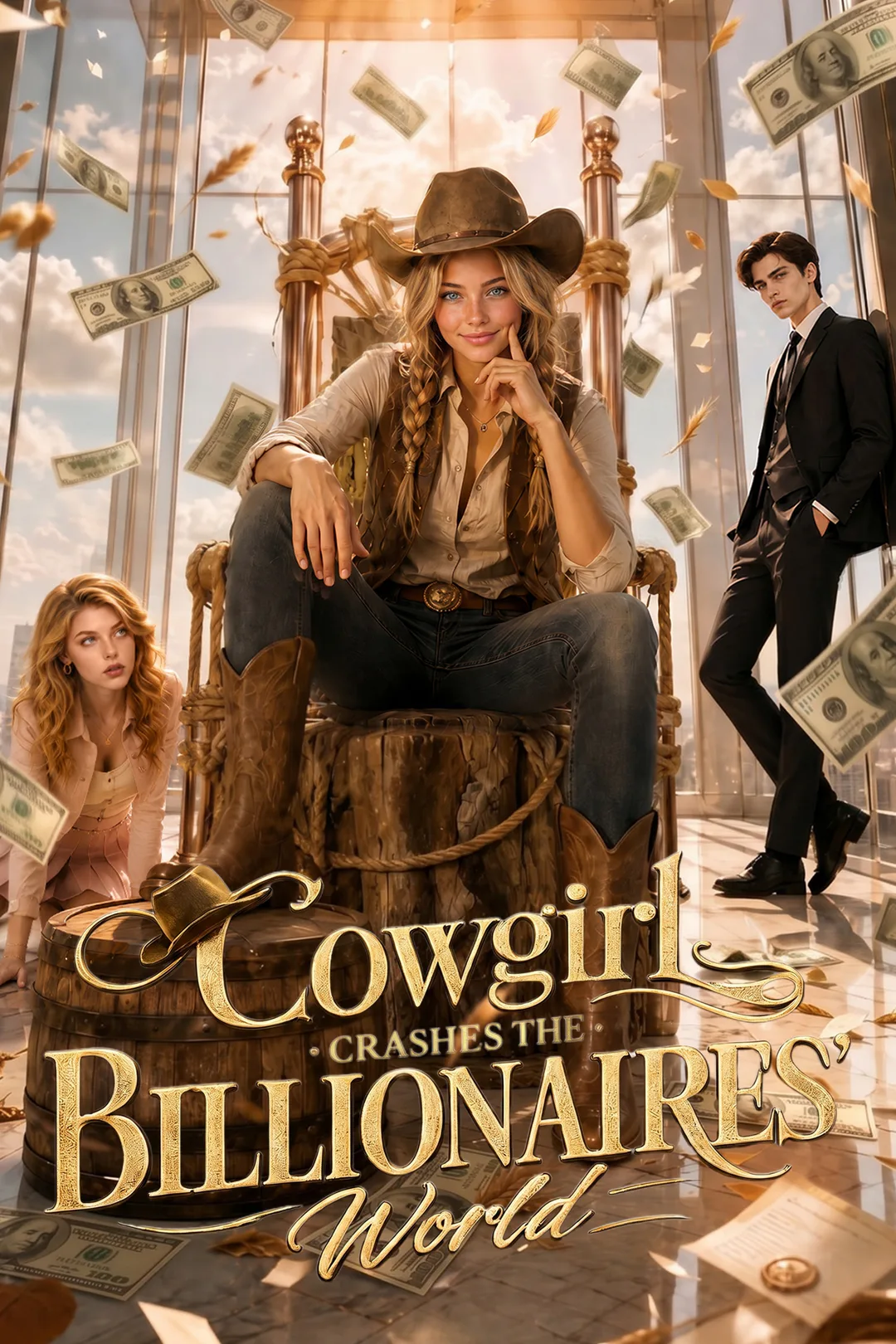 Cowgirl Crashes the Billionaires' World poster