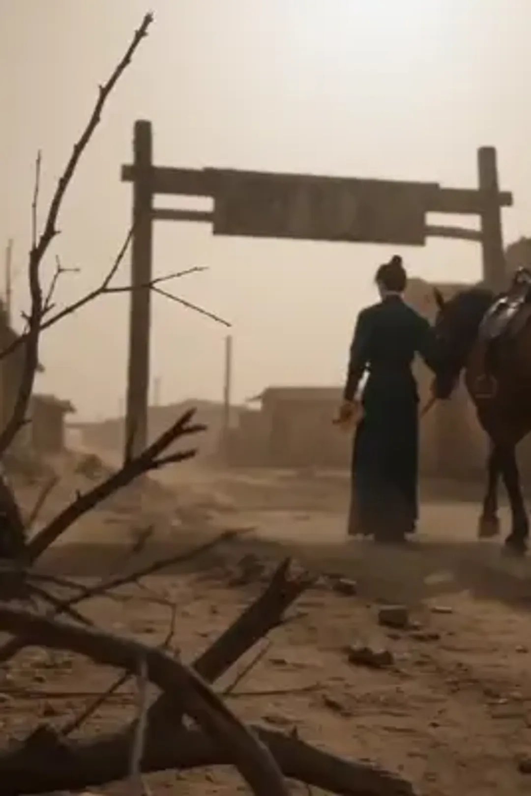 ملصق مسلسل «حاكم المقاطعة يقود شعبه نحو حياة أفضل»