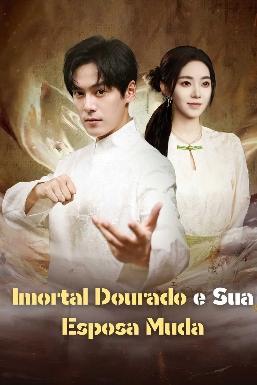Pôster de Imortal Dourado e Sua Esposa Muda