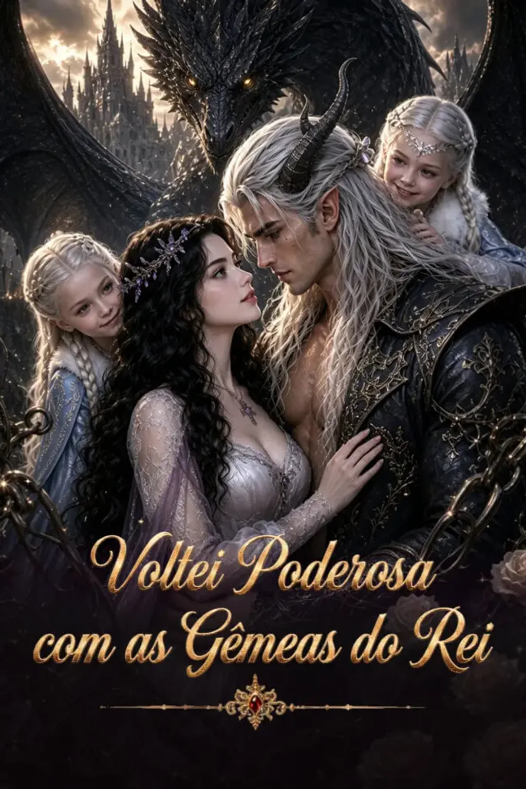 Pôster de Voltei Poderosa com as Gêmeas do Rei