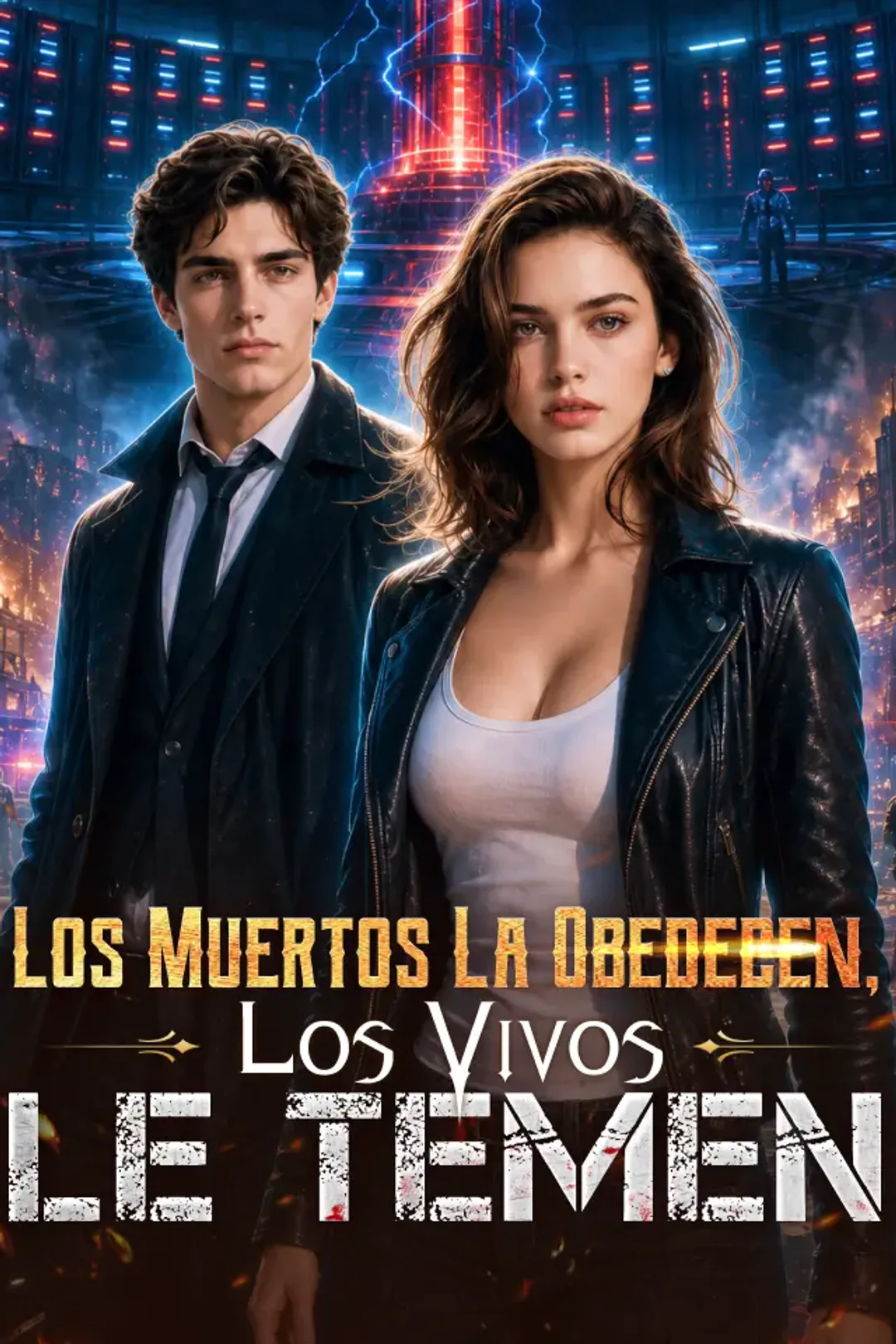 Póster de Los Muertos La Obedecen, Los Vivos Le Temen