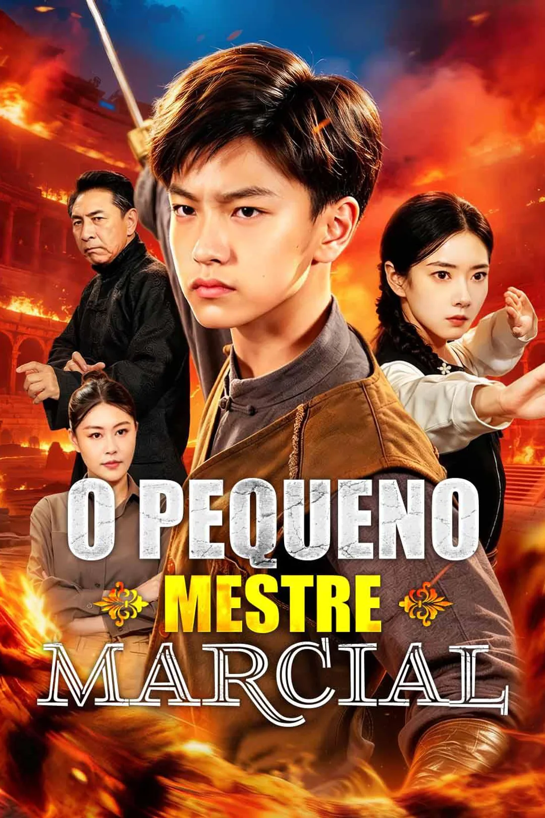 Pôster de O Pequeno Mestre Marcial