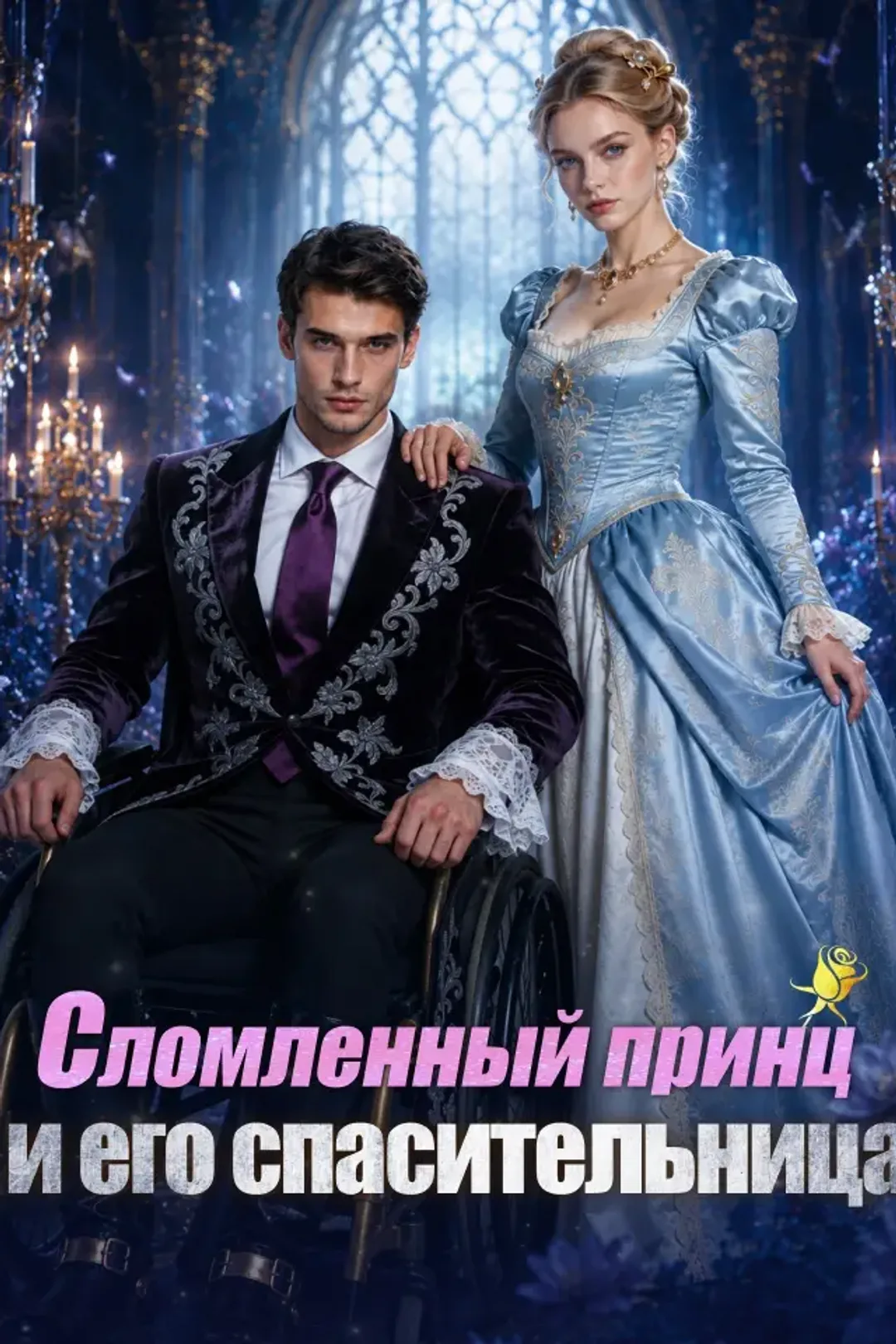 Постер сериала «Сломленный принц и его спасительница»