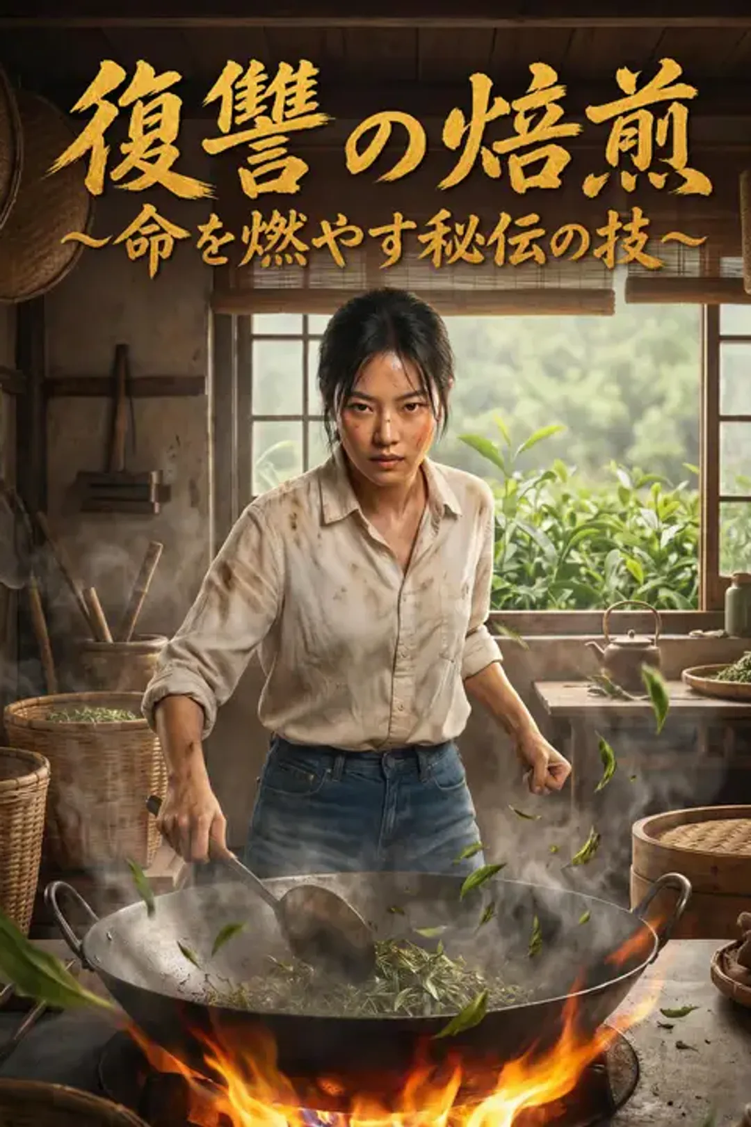 復讐の焙煎～命を燃やす秘伝の技～のポスター