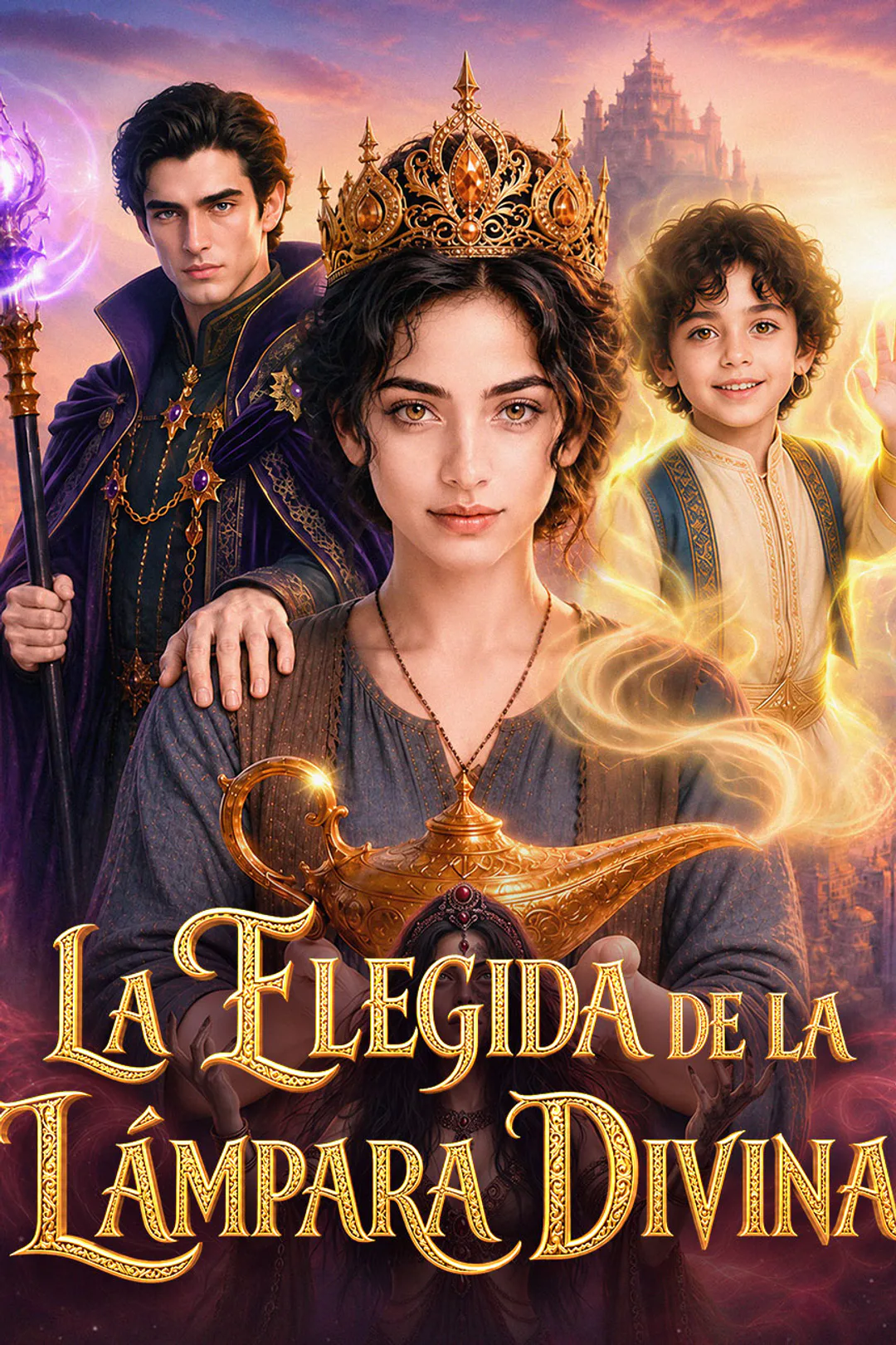Póster de La elegida de la Lámpara Divina