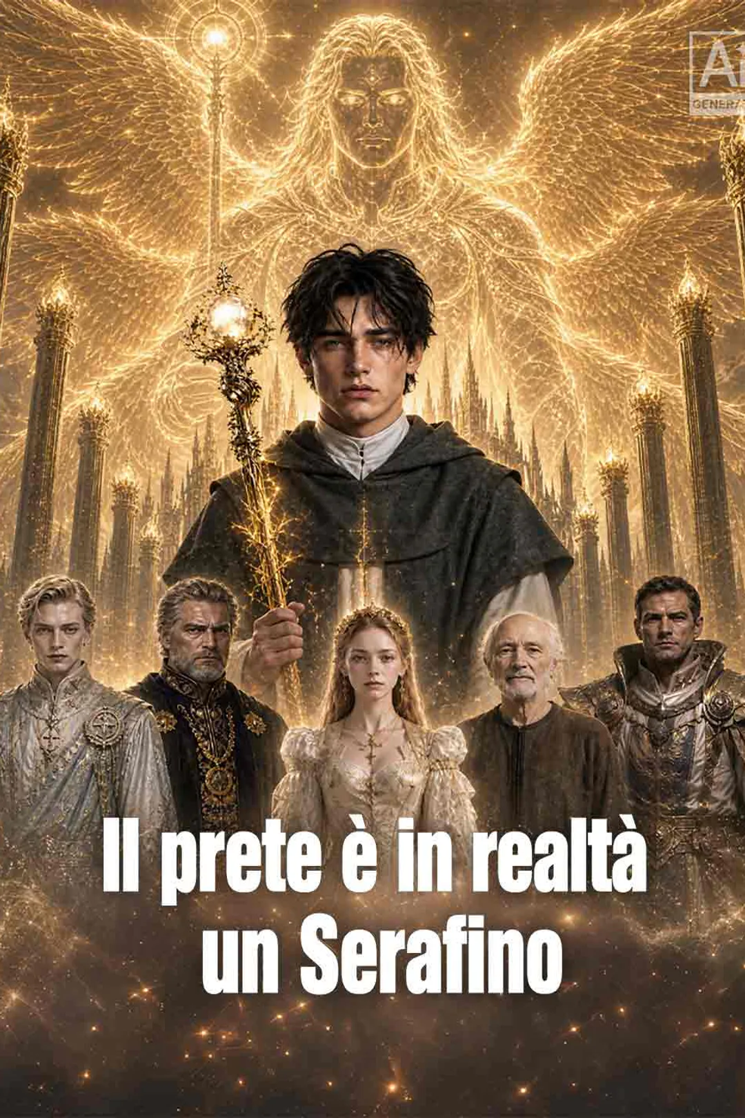 Locandina di Il prete è in realtà un Serafino