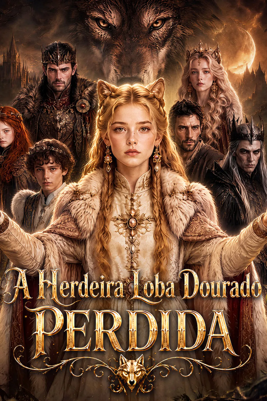 Pôster de A Herdeira Loba Dourado Perdida