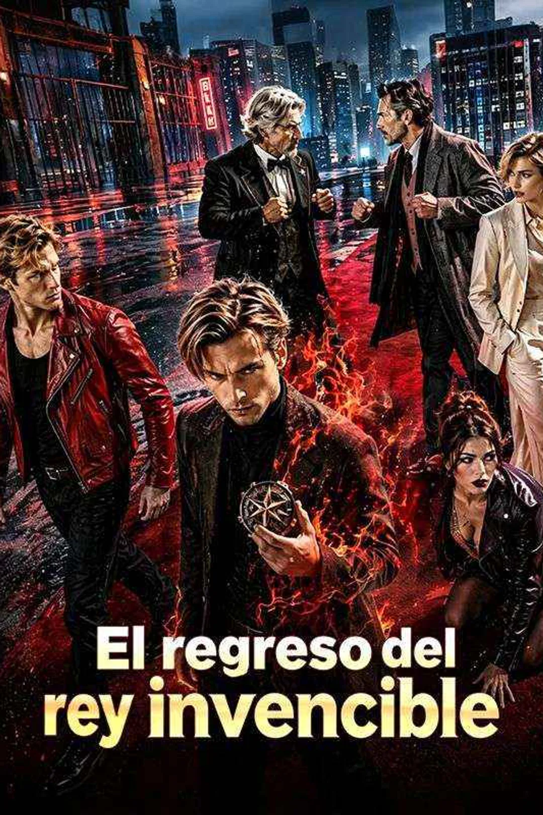 Póster de El regreso del rey invencible