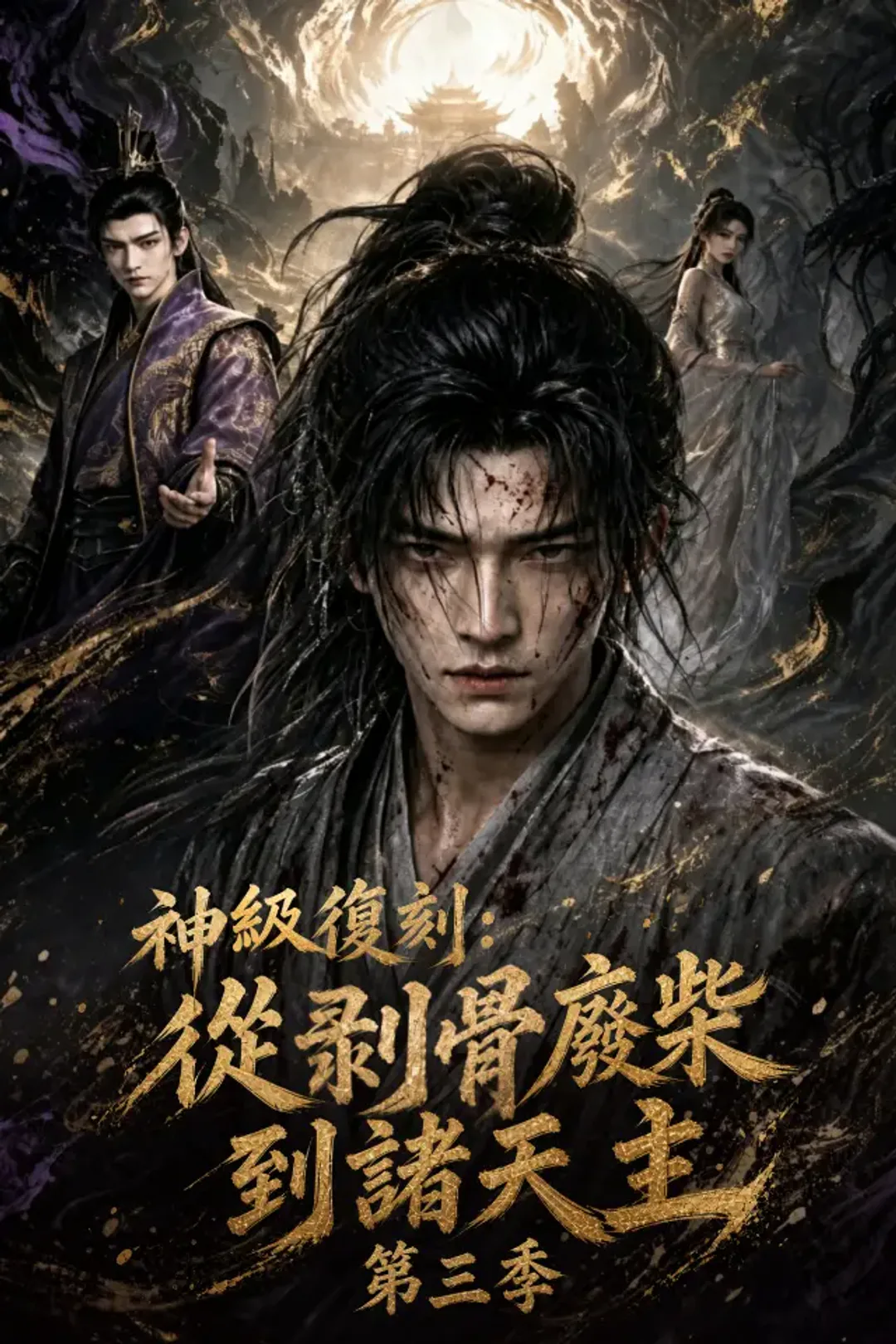 《神級復刻：從剝骨廢柴到諸天主 第三季》海報
