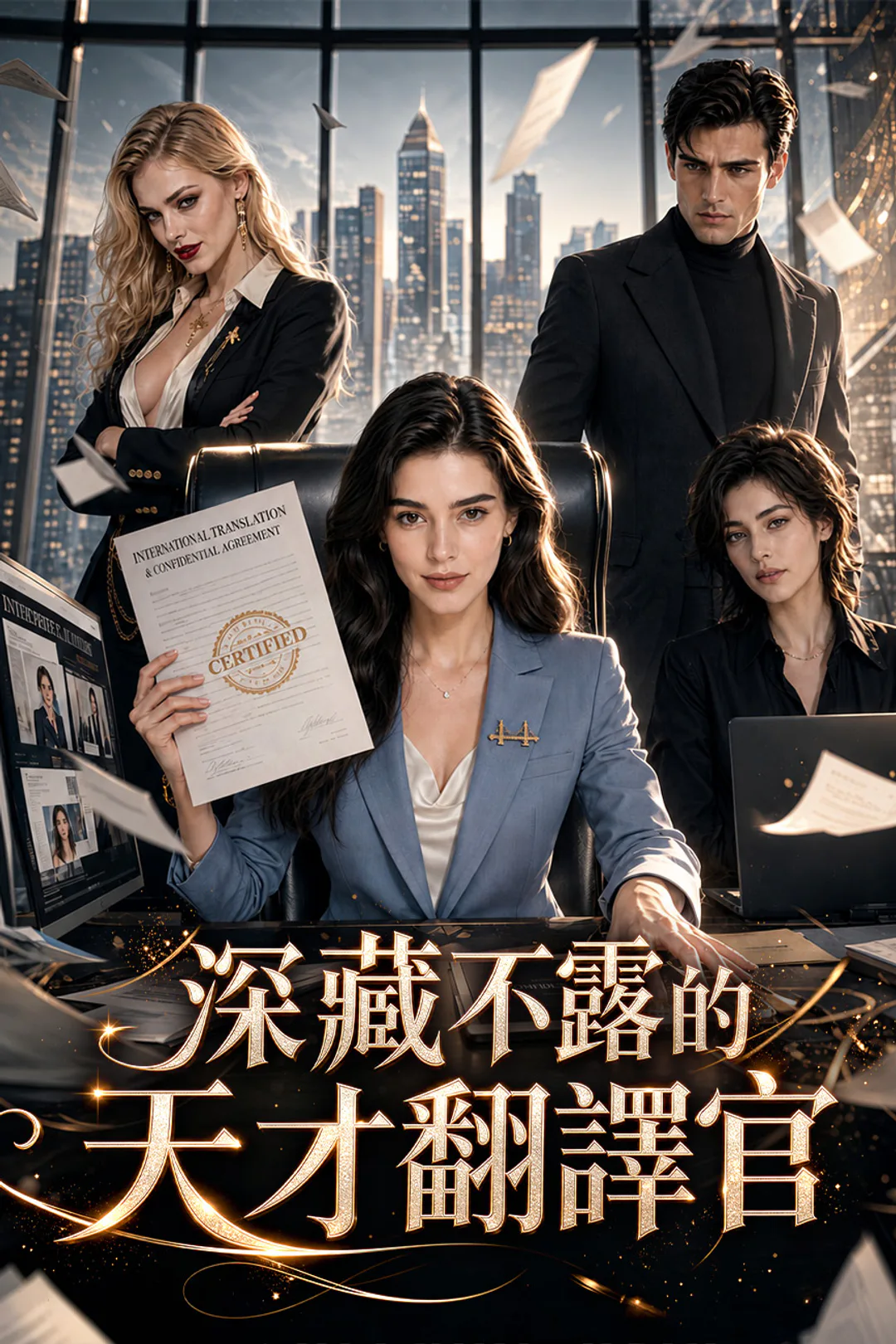 《深藏不露的天才翻譯官》海報