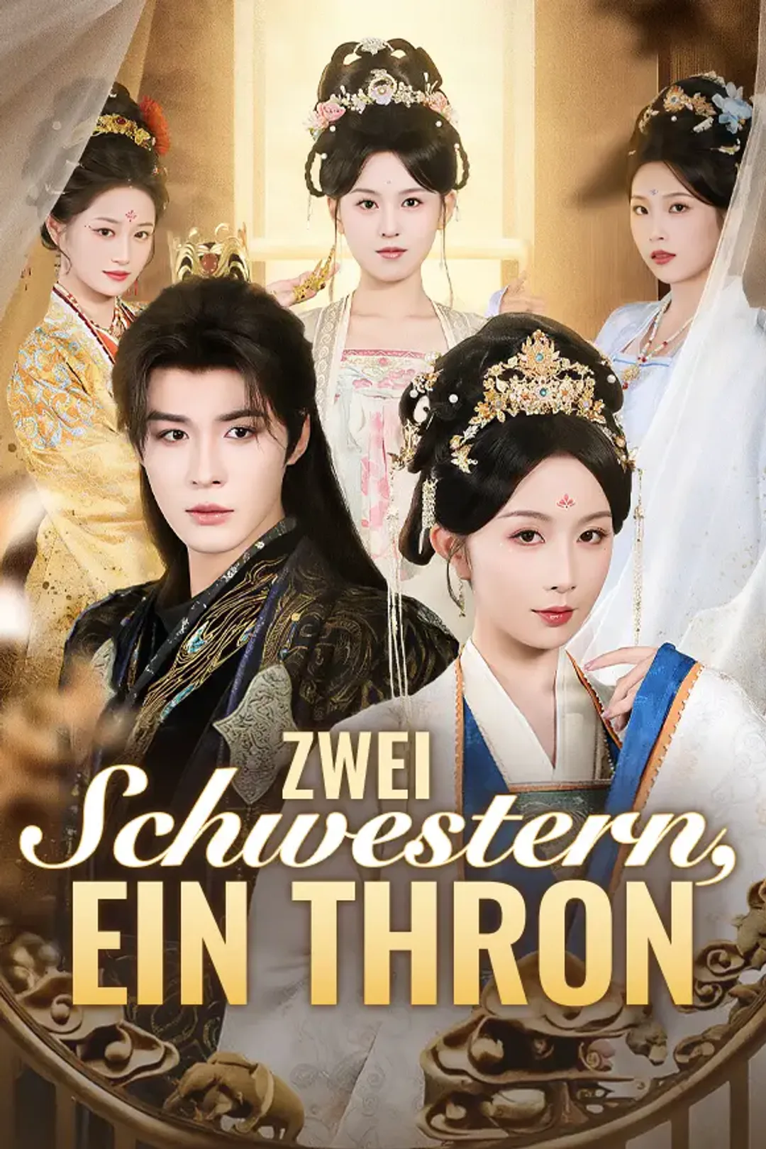 Poster von Zwei Schwestern, Ein Thron