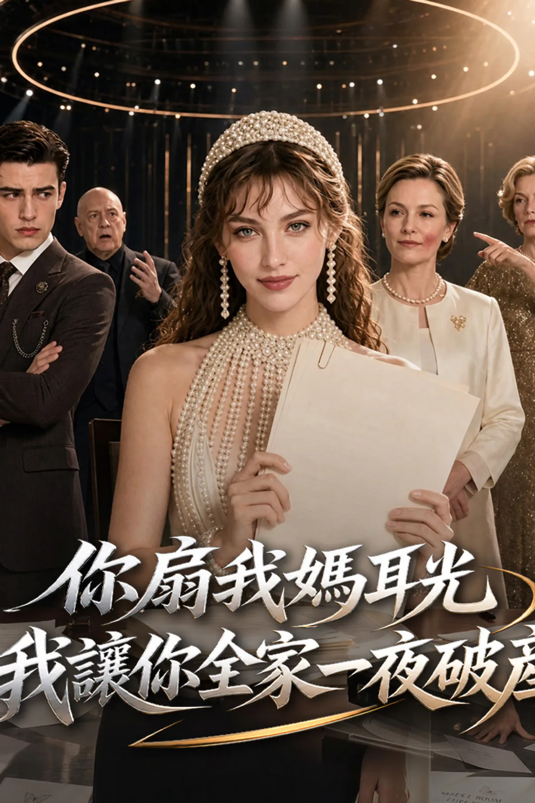 《你扇我媽耳光,我讓你全家一夜破產》海報