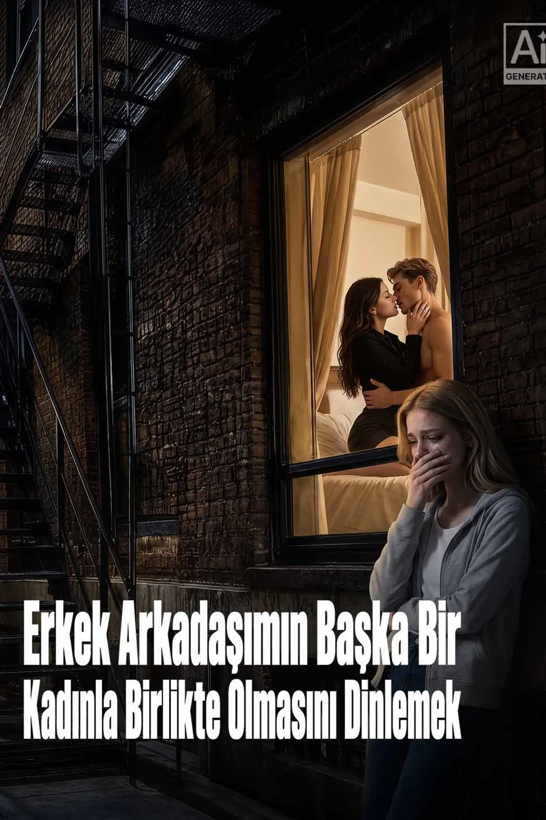 Erkek Arkadaşımın Başka Bir Kadınla Birlikte Olmasını Dinlemek afişi