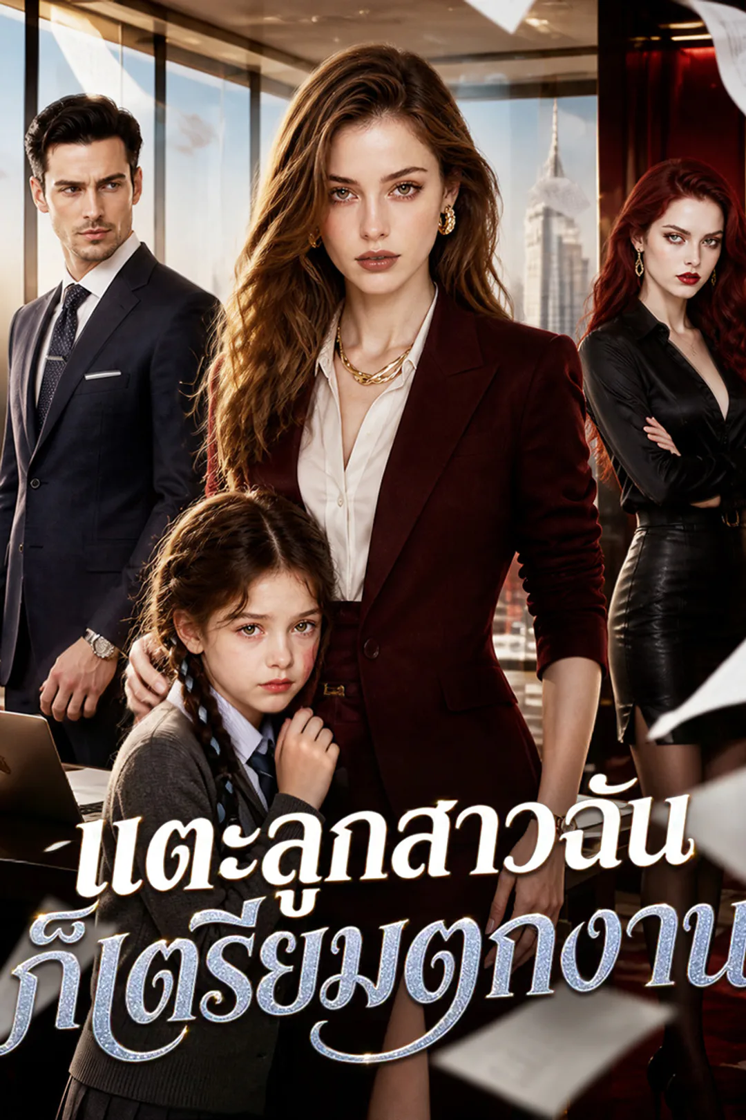 โปสเตอร์ แตะลูกสาวฉัน ก็เตรียมตกงาน （ฉบับพากย์ ）