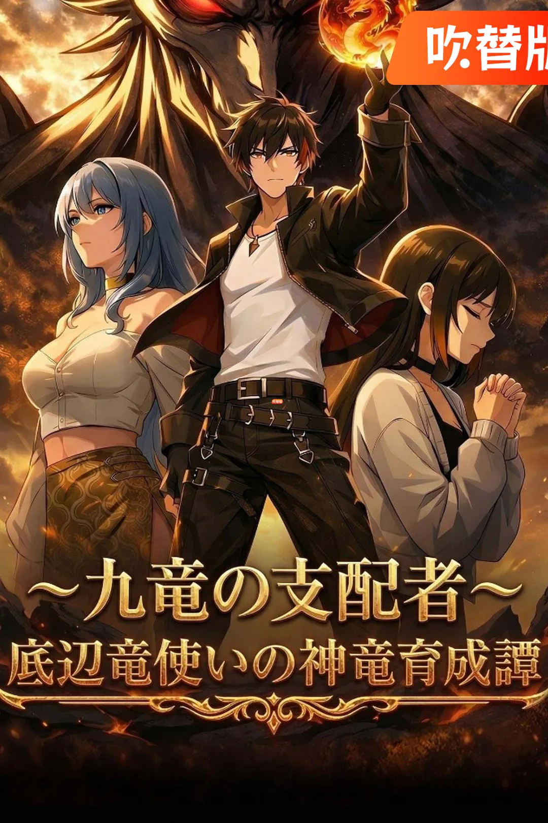（吹替版）九竜の支配者〜底辺竜使いの神竜育成譚のポスター
