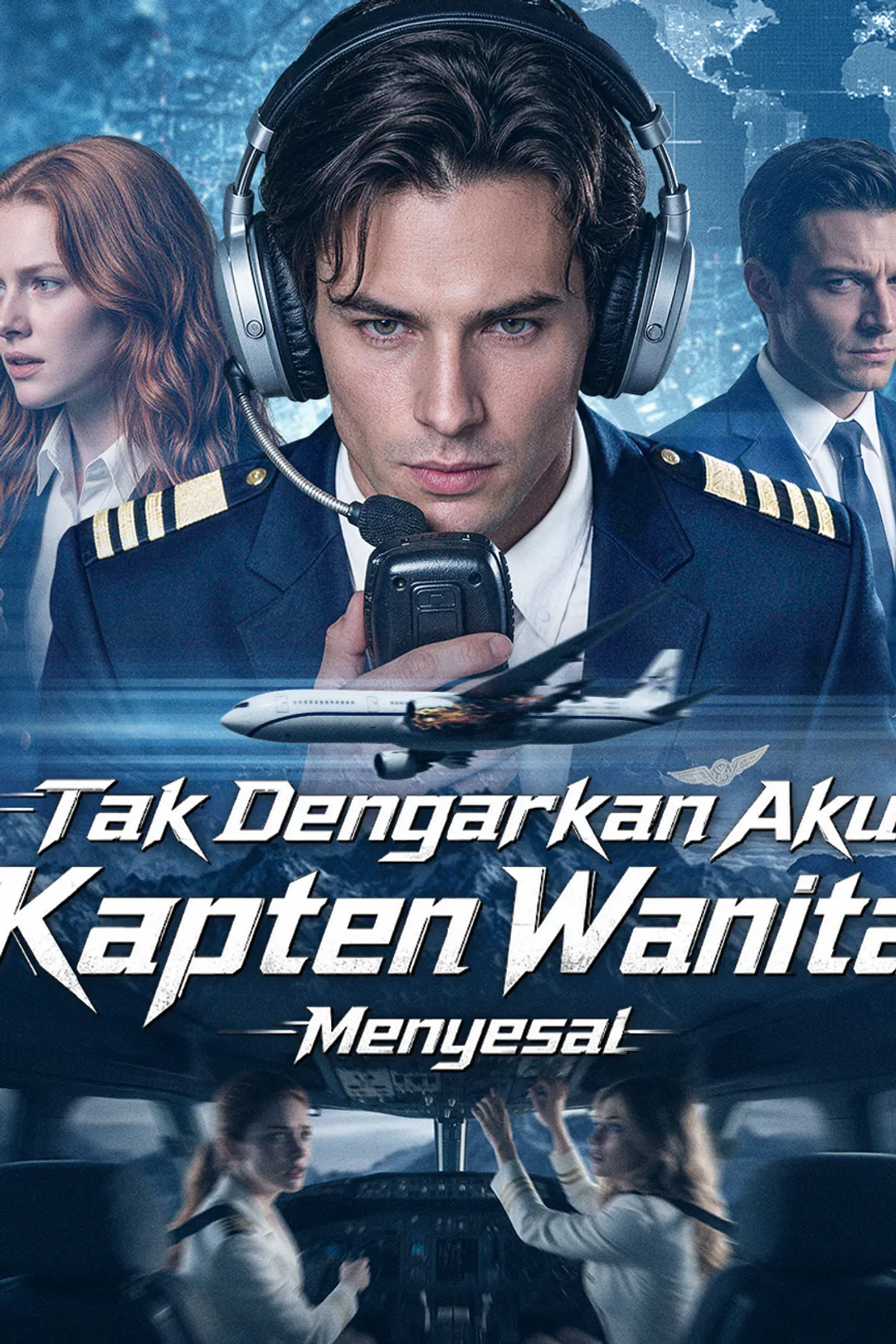 Poster Tak Dengarkan Aku, Kapten Wanita Menyesal