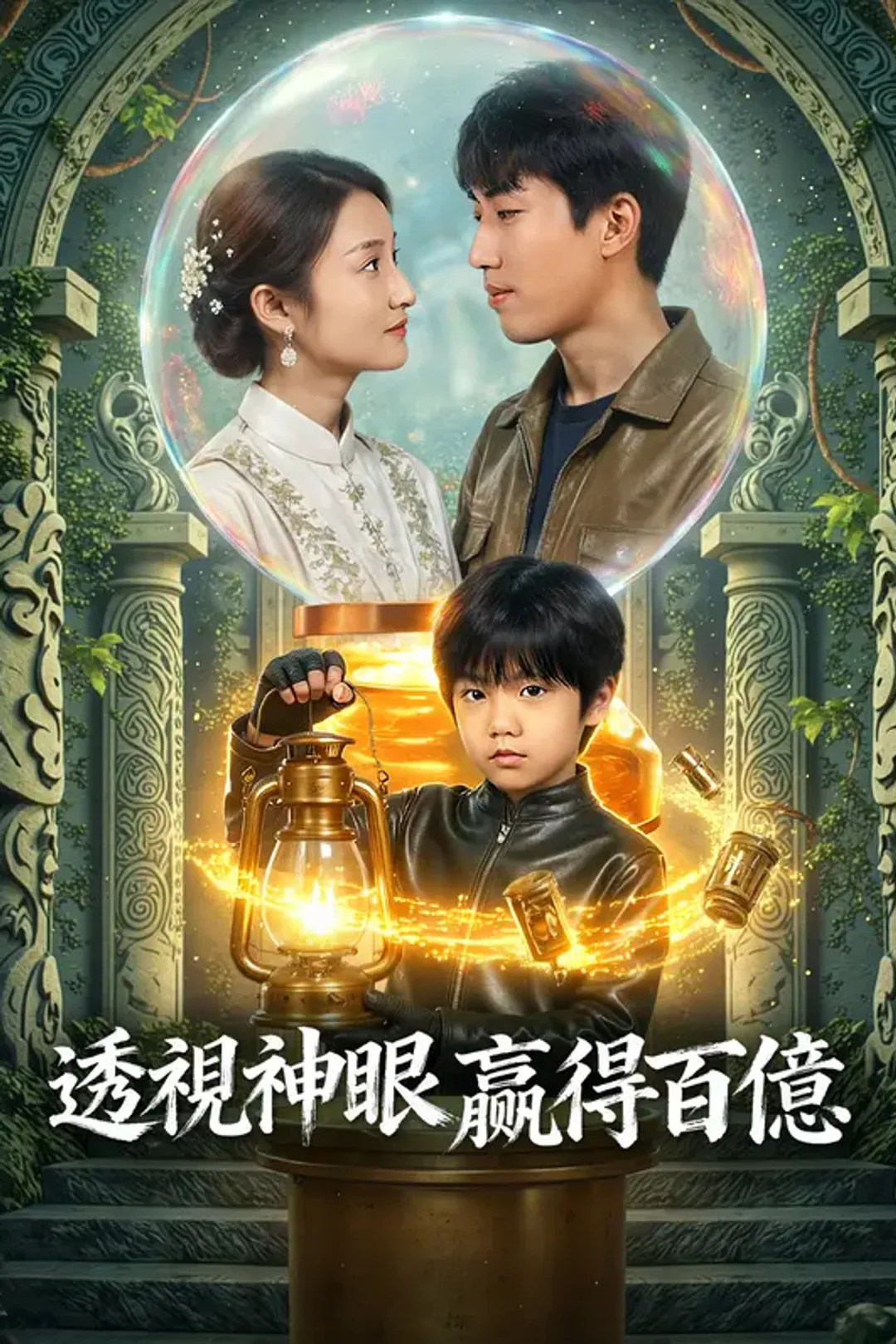 《透視神眼贏得百億》海報