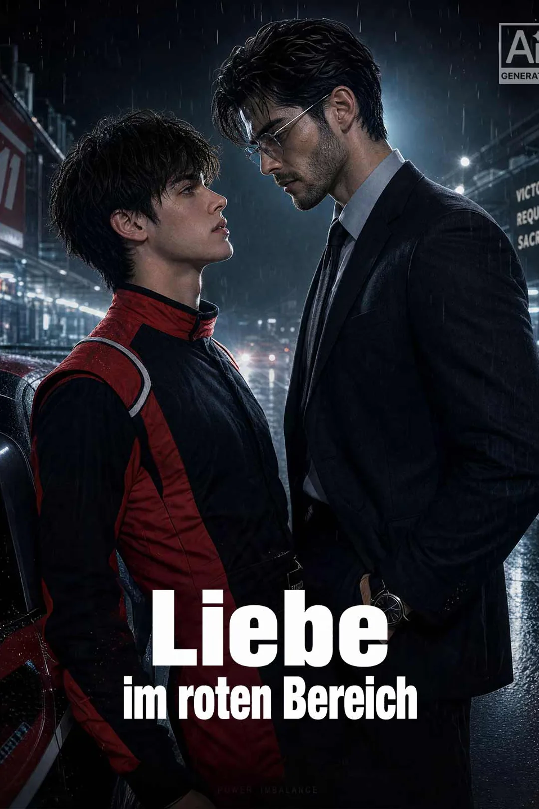 Poster von Liebe im roten Bereich