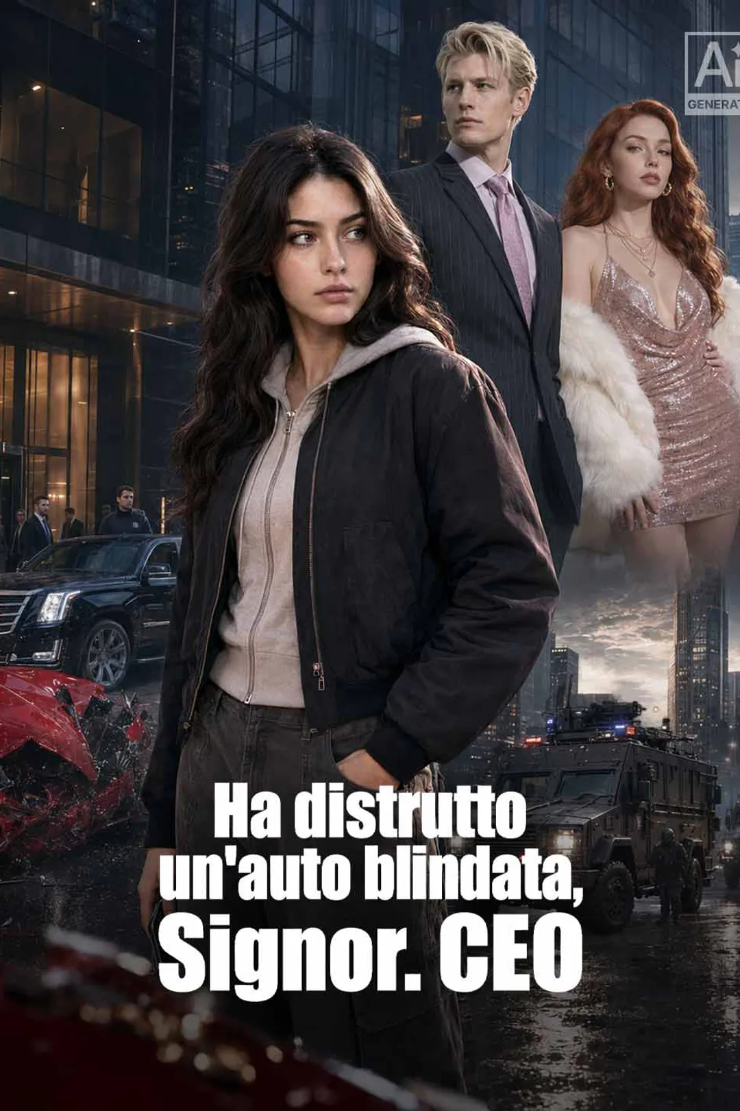 Locandina di Ha distrutto un'auto blindata, Signor. CEO