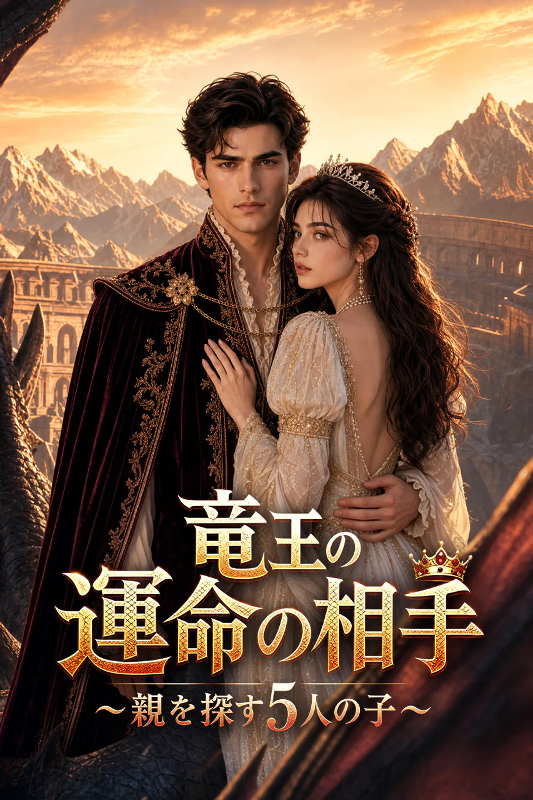 竜王の運命の相手~親を探す5人の子~のポスター