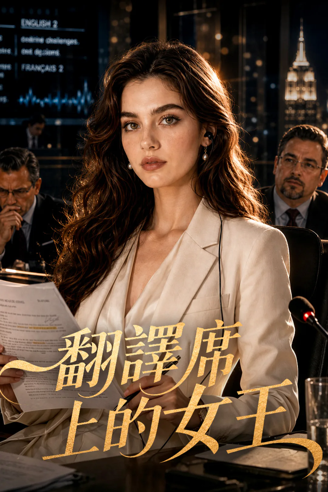 《翻譯席上的女王》海報