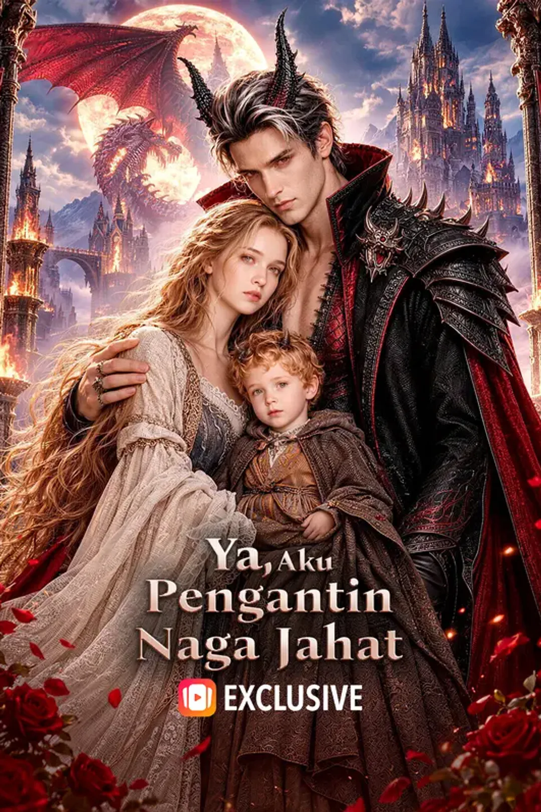 Poster Ya, Aku Pengantin Naga Jahat