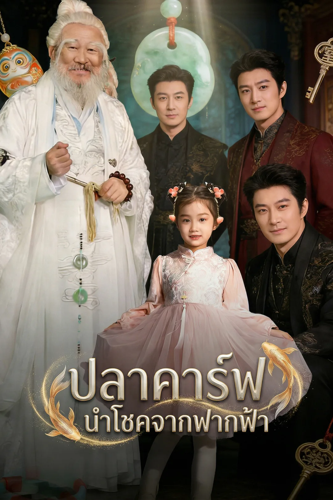 โปสเตอร์ ปลาคาร์ฟนำโชคจากฟากฟ้า