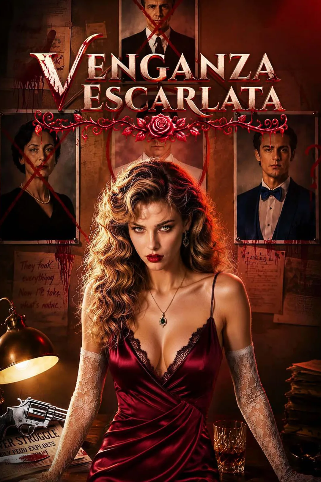 Póster de Venganza Escarlata