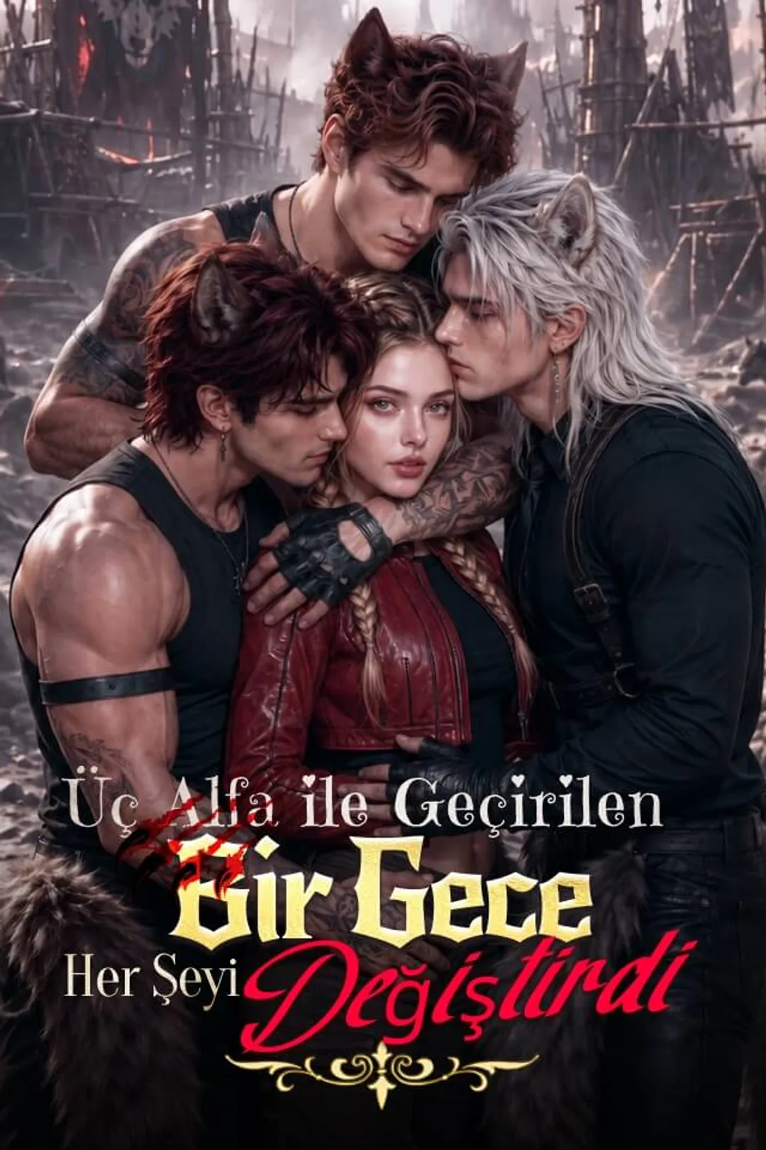 Üç Alfa ile Geçirilen Bir Gece Her Şeyi Değiştirdi afişi