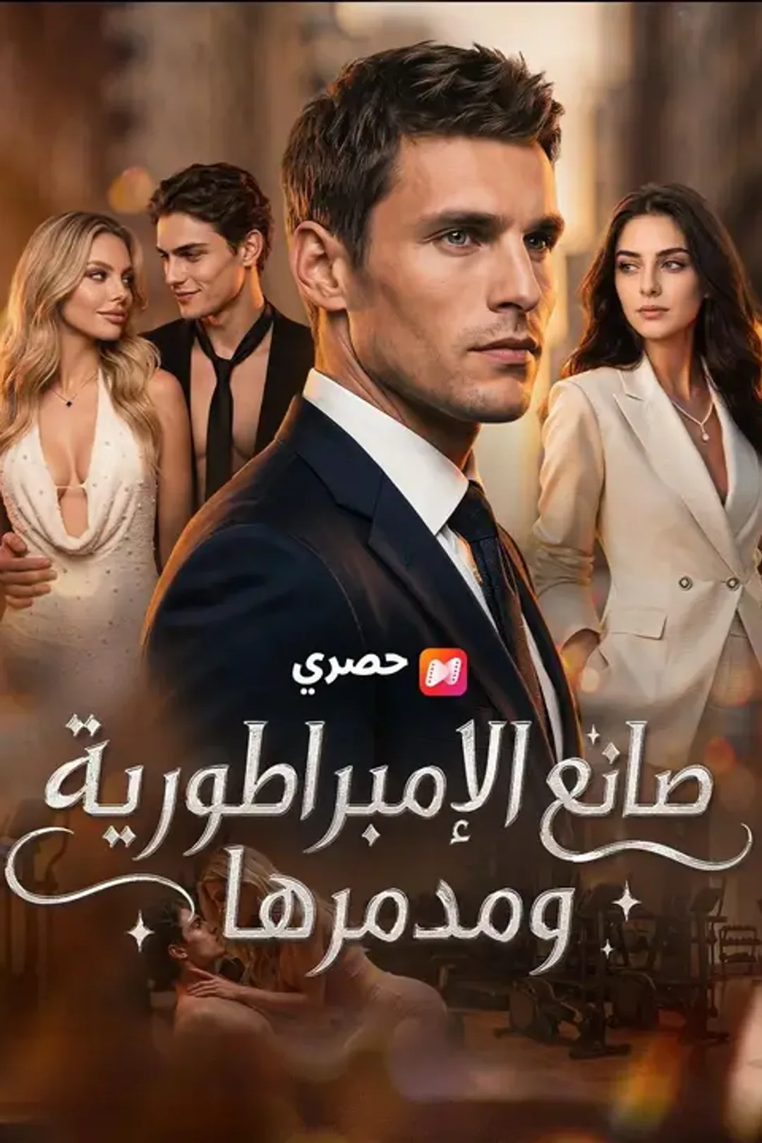 ملصق مسلسل «صانع الإمبراطورية ومدمرها»