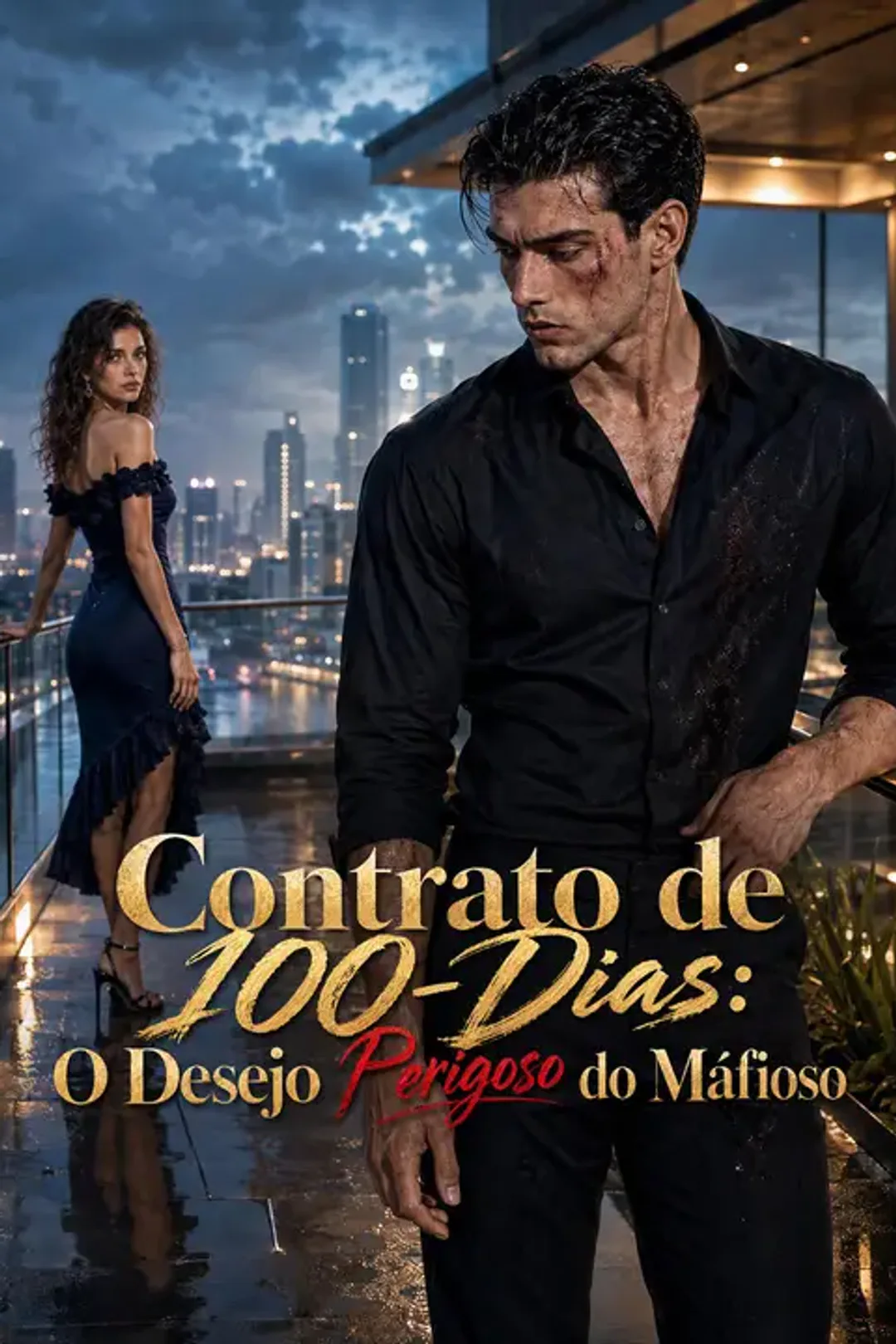 Pôster de Contrato de 100 Dias: O Desejo Perigoso do Máfioso