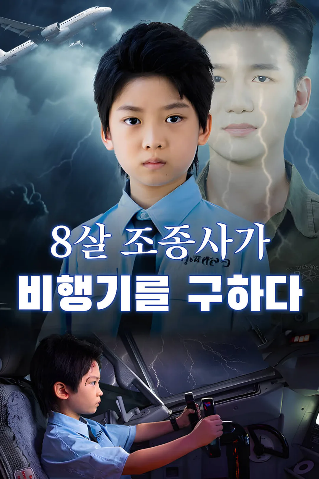 8살 조종사가 비행기를 구하다​-1 포스터