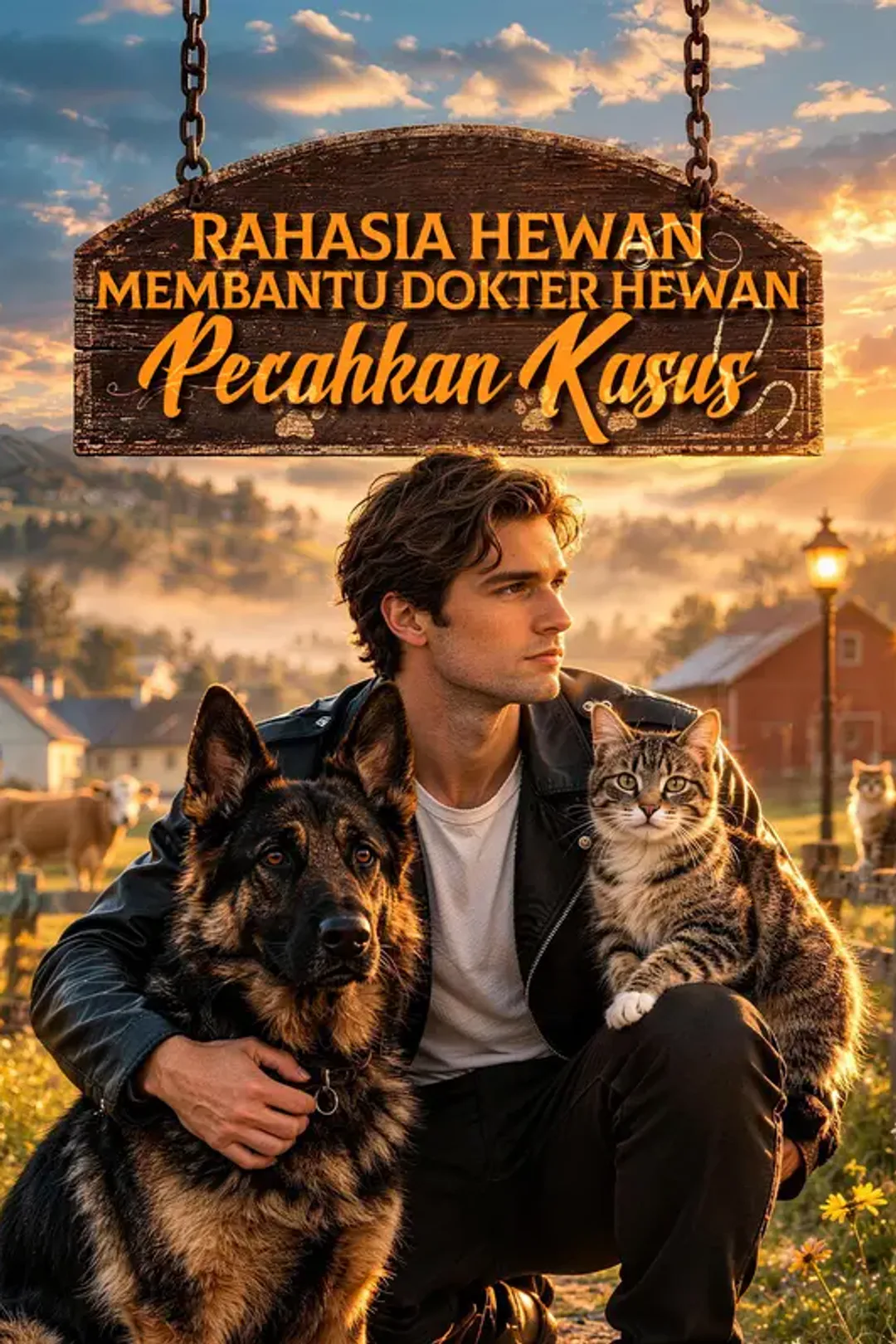 Poster Rahasia Hewan Membantu Dokter Hewan Pecahkan Kasus