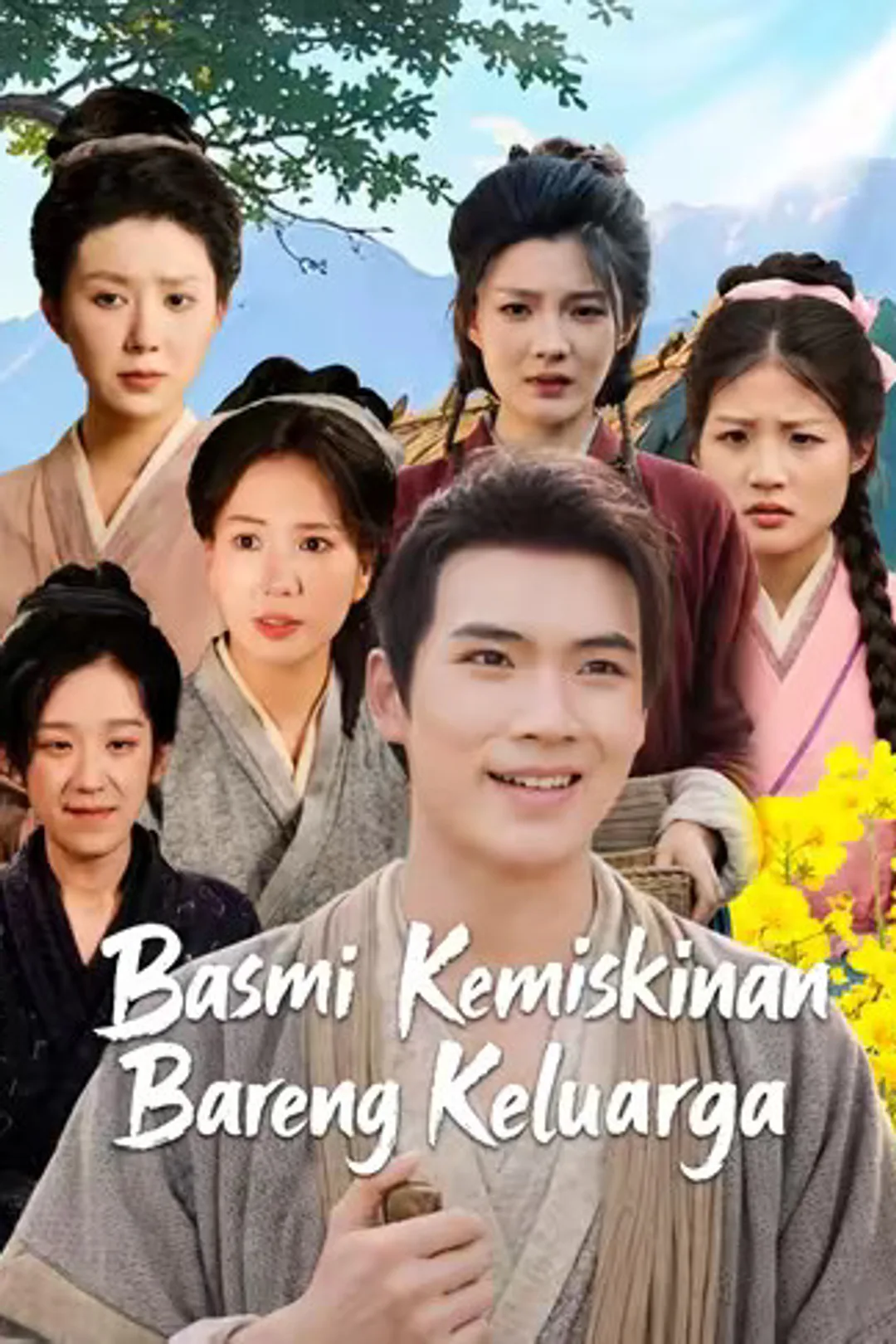 Poster Basmi Kemiskinan Bareng Keluarga