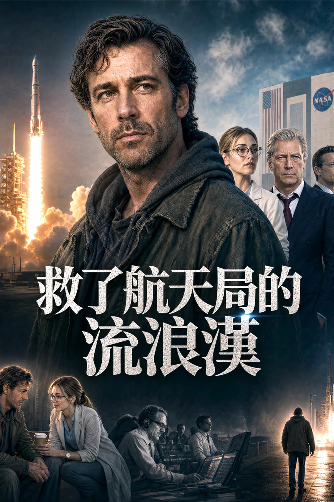 《救了航天局的流浪漢》海報