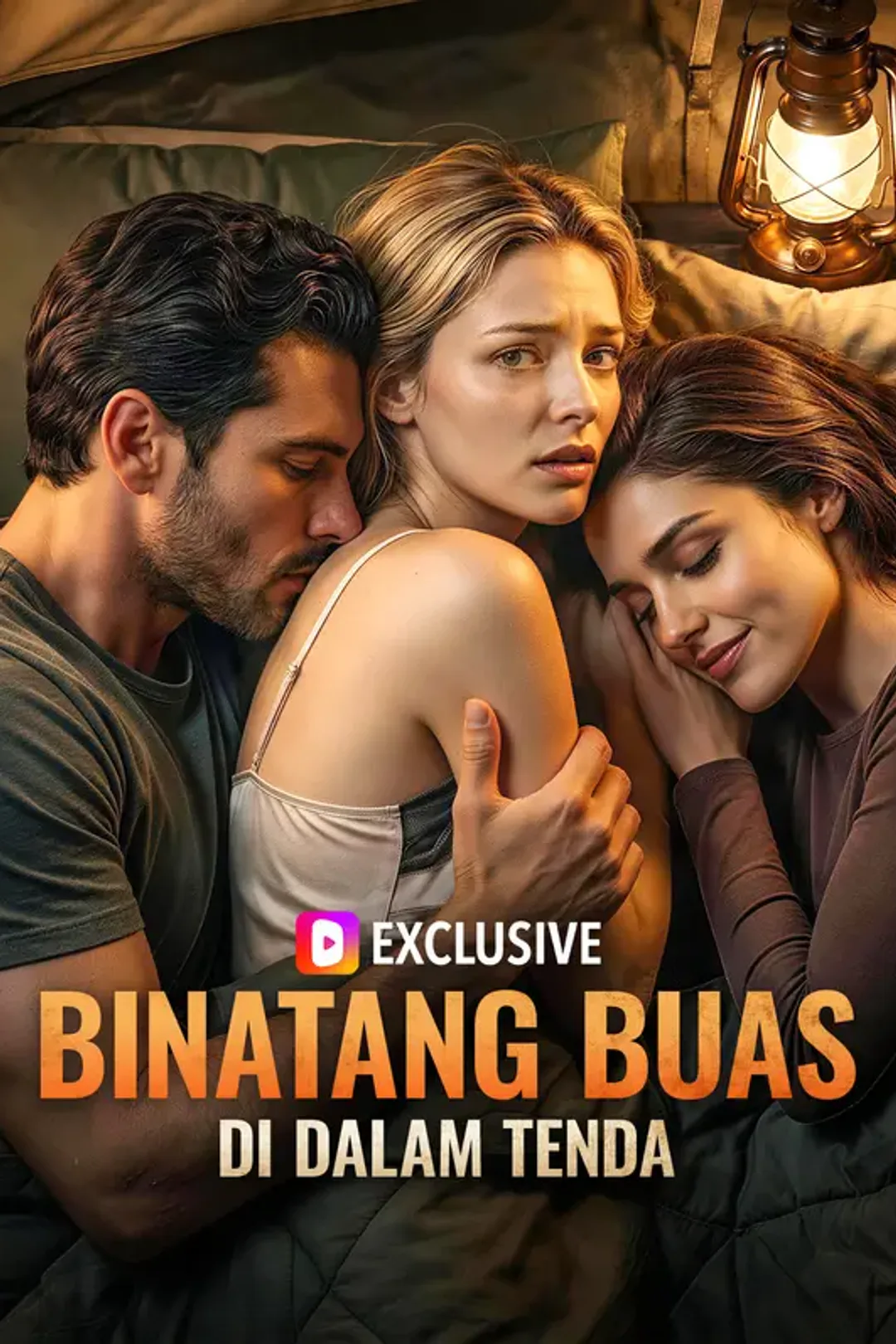 Poster Binatang Buas di Dalam Tenda