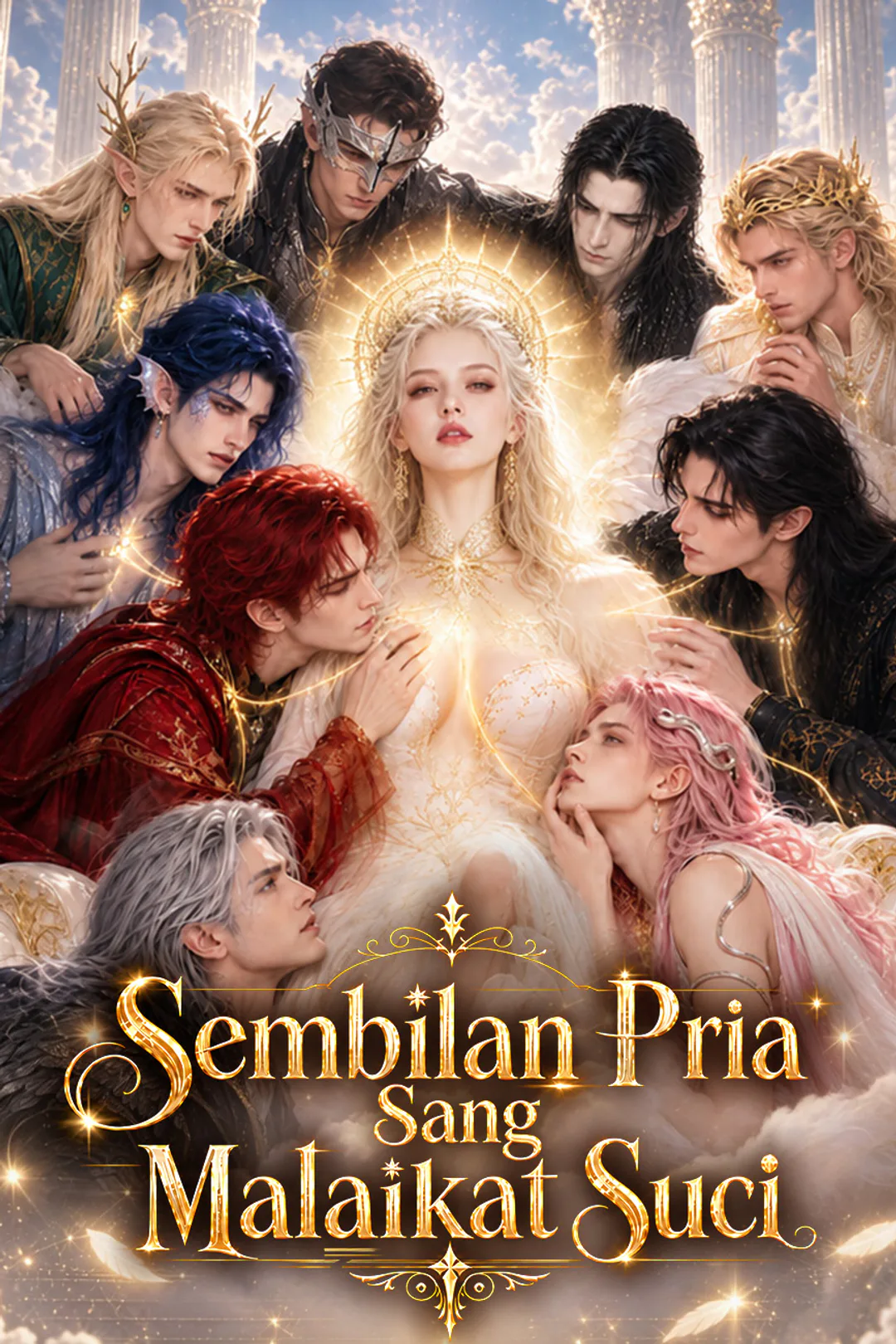 Poster Sembilan Pria Sang Malaikat Suci