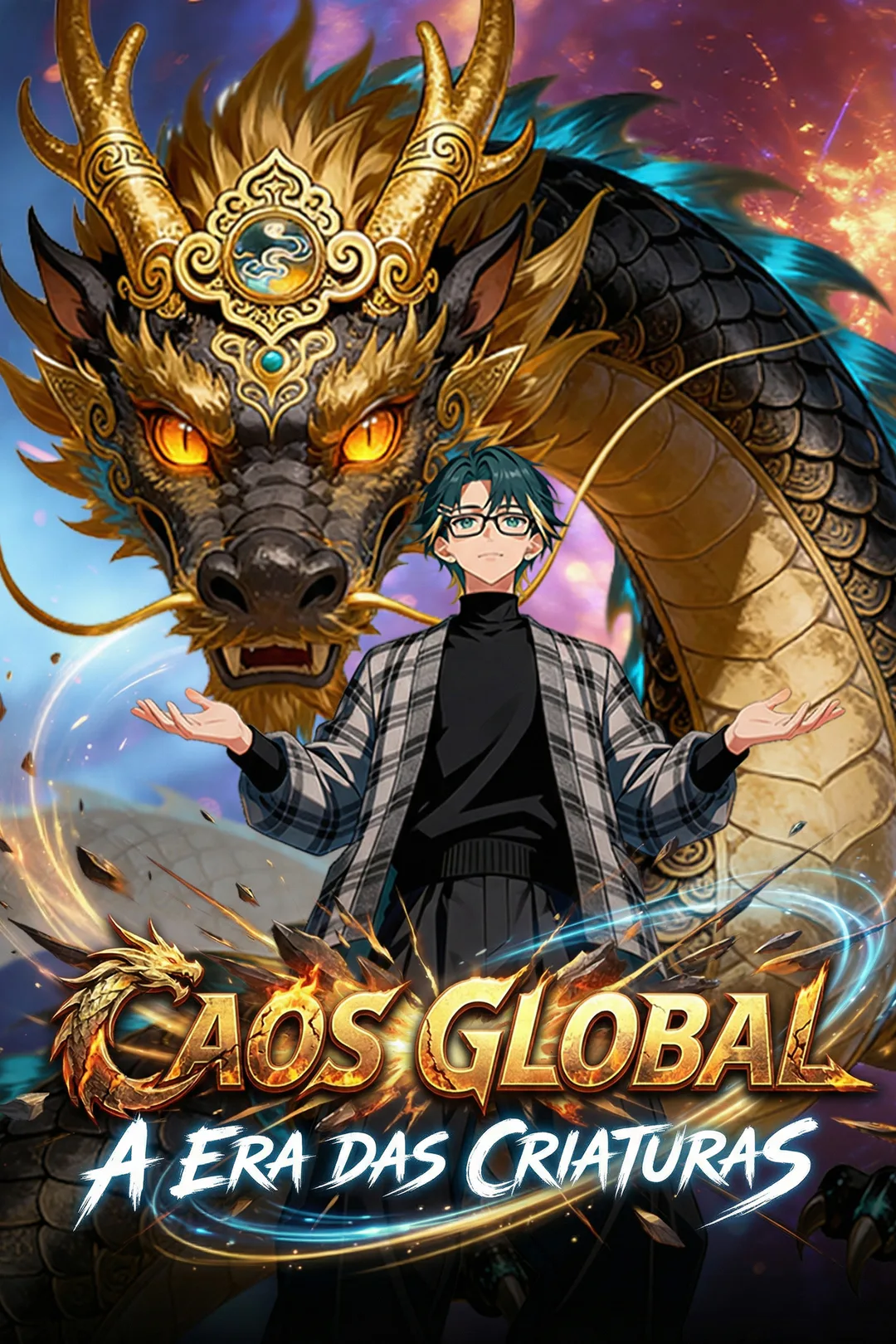 Pôster de Caos Global: A Era das Criaturas