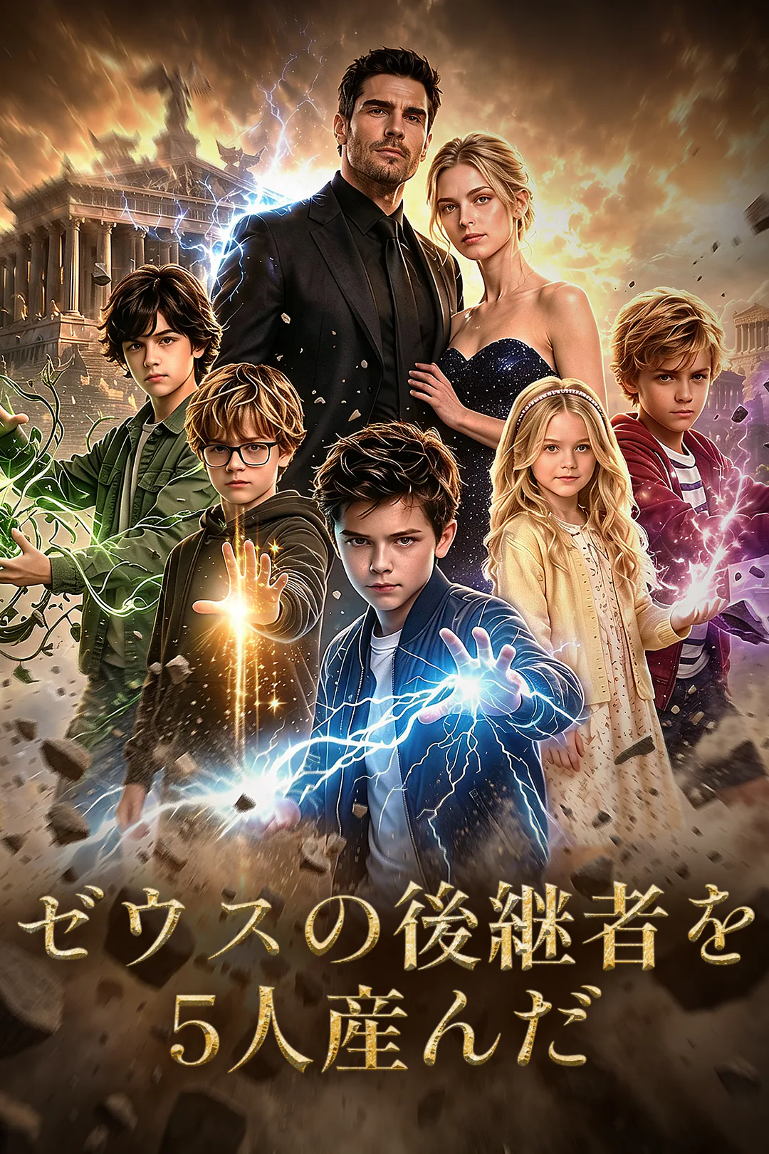 ゼウスの後継者を5人産んだのポスター