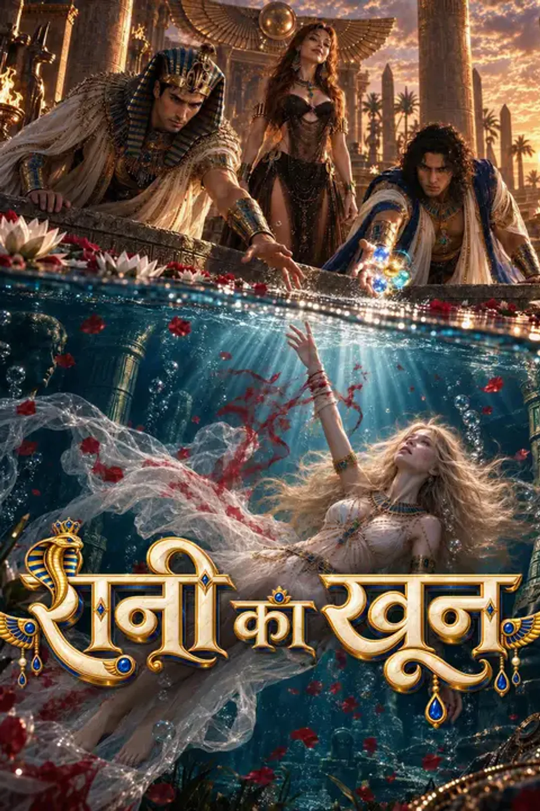 (डबिंग) रानी का खून का पोस्टर