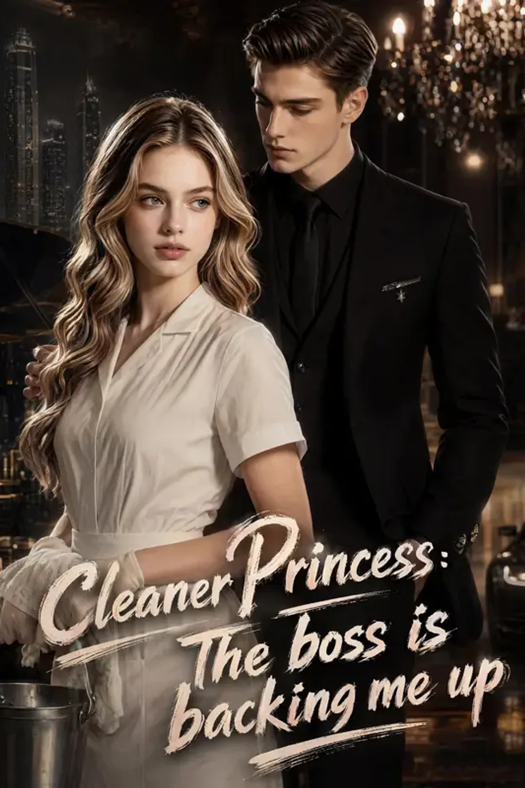 Cleaner Princess: The boss is backing me up poster