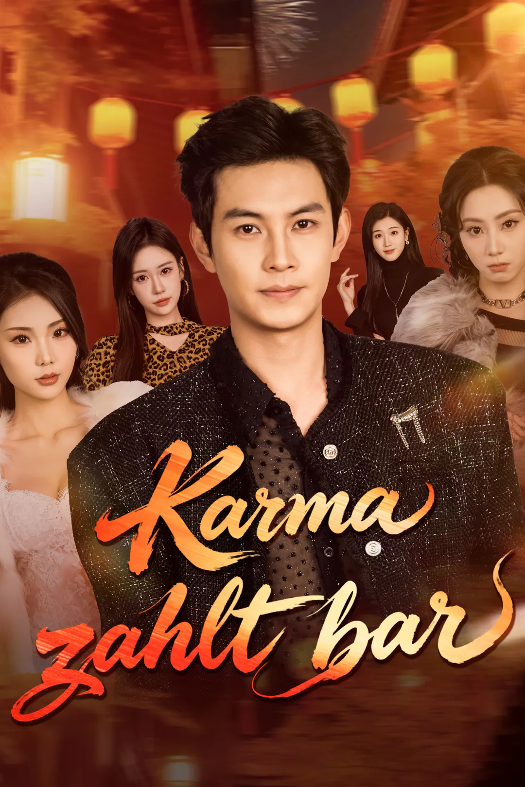 Poster von Karma zahlt bar