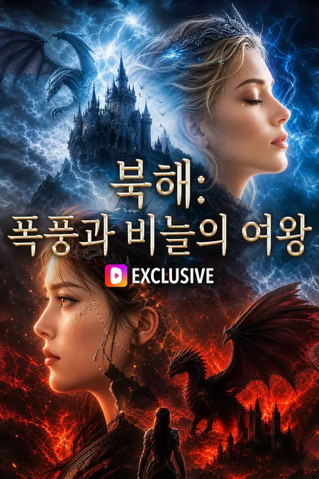 북해: 폭풍과 비늘의 여왕 포스터