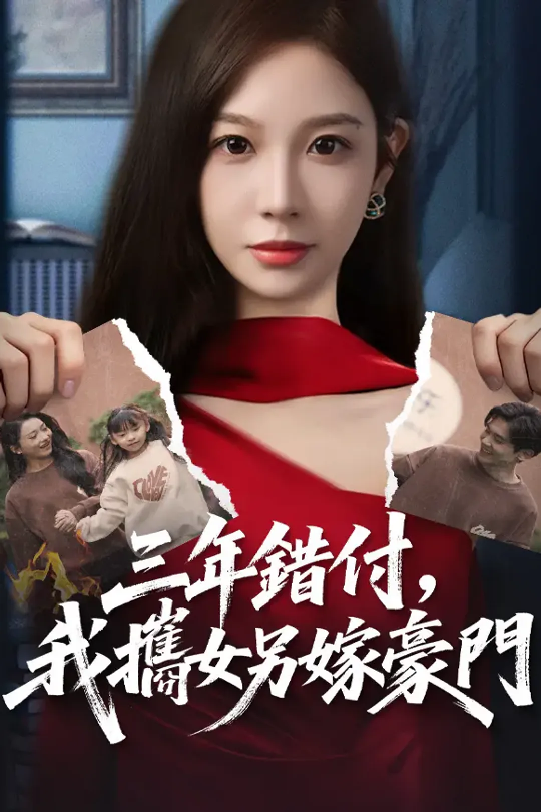 《三年錯付，我攜女另嫁豪門》海報