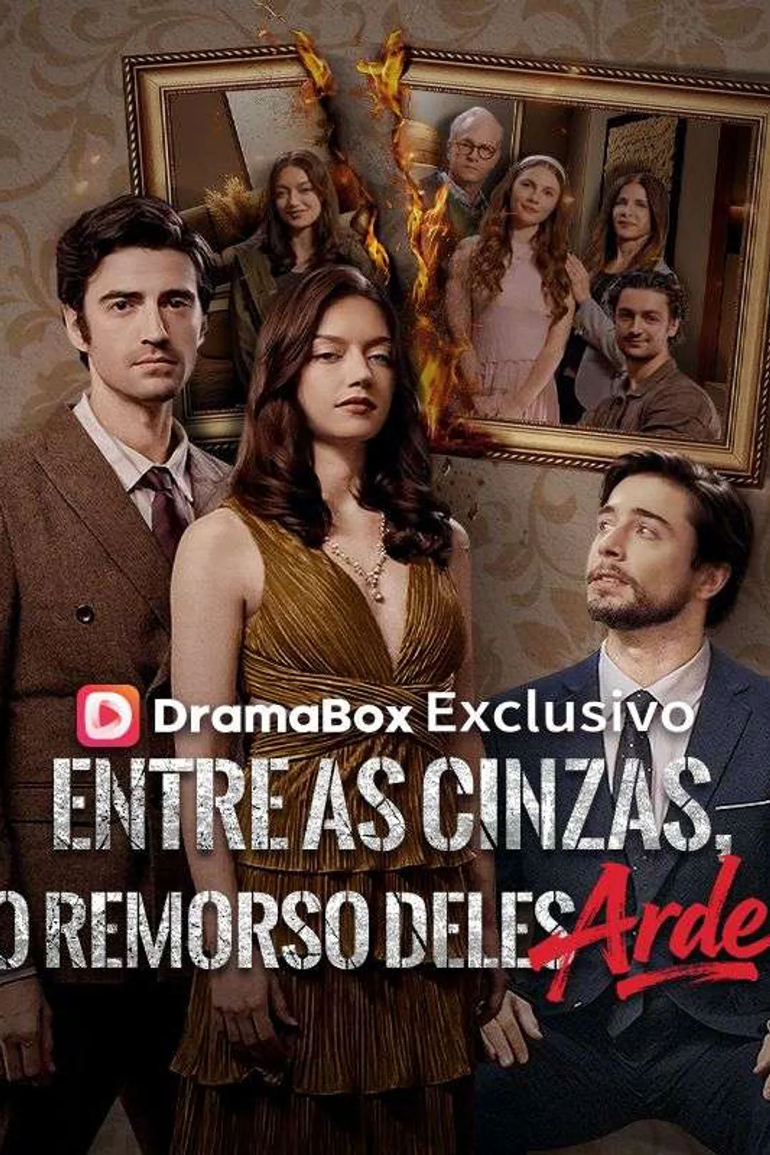 Pôster de Entre as Cinzas, O Remorso deles Arde