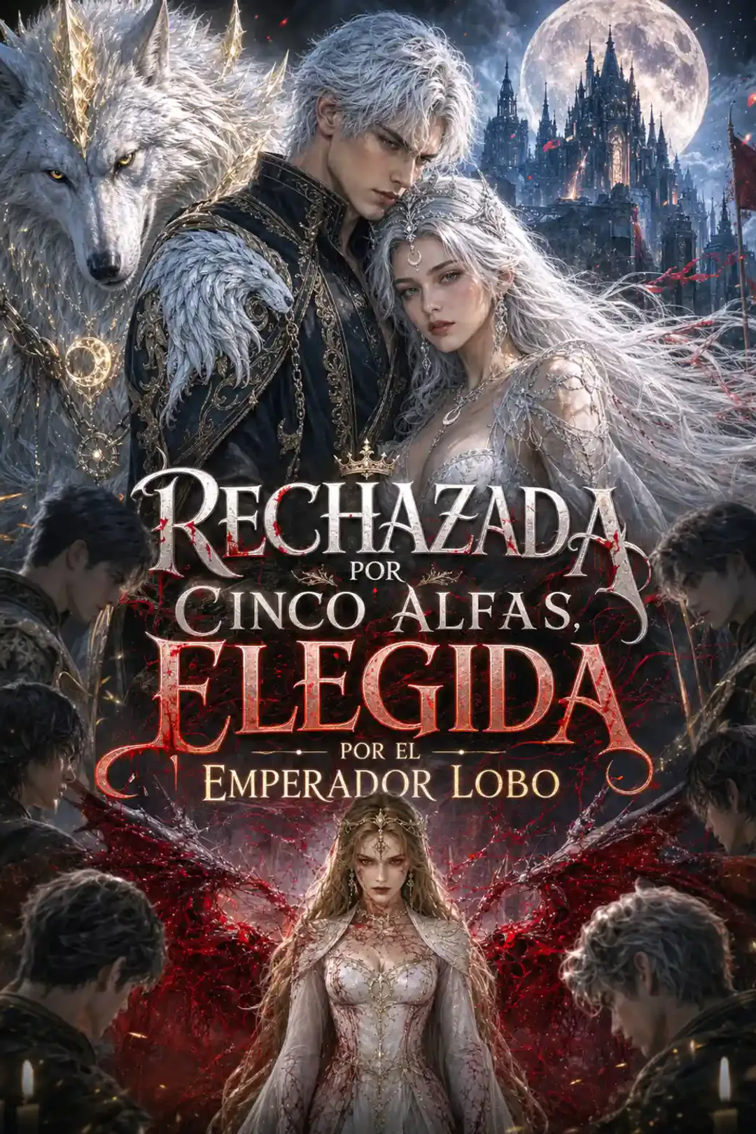 Póster de Rechazada por Alfas, Amada por el Emperador Lobo
