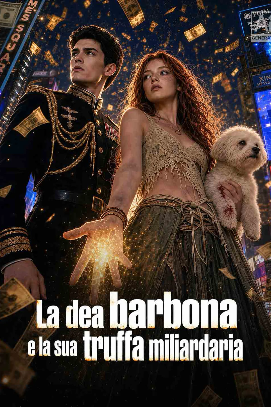 Locandina di La dea barbona e la sua truffa miliardaria