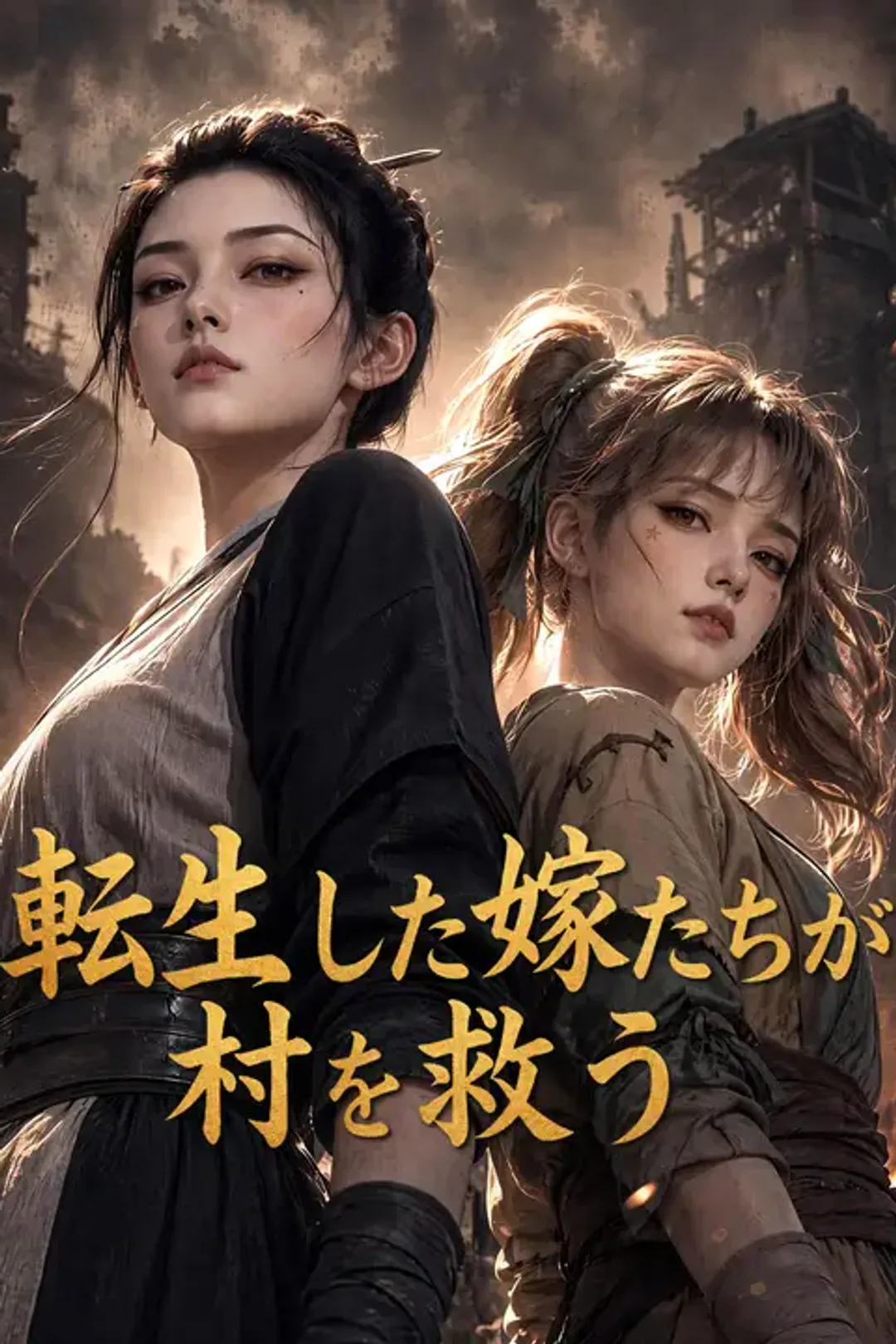 転生した嫁たちが村を救うのポスター